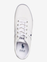 Polo Ralph Lauren - Hanford Canvas Sneaker - matalavartiset tennarit - white/ navy pp - 3