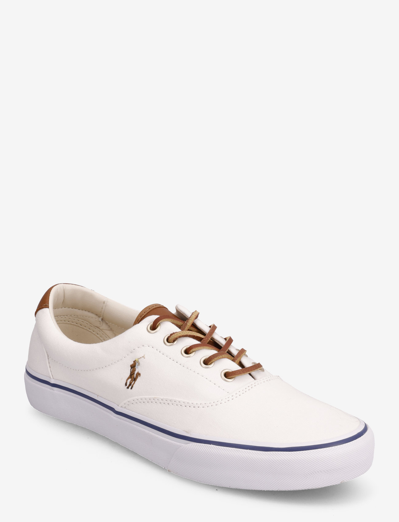 Polo Ralph Lauren - CANVAS-KEATON-PONY-SK-LTL - lave sneakers - white/multi pp - 0
