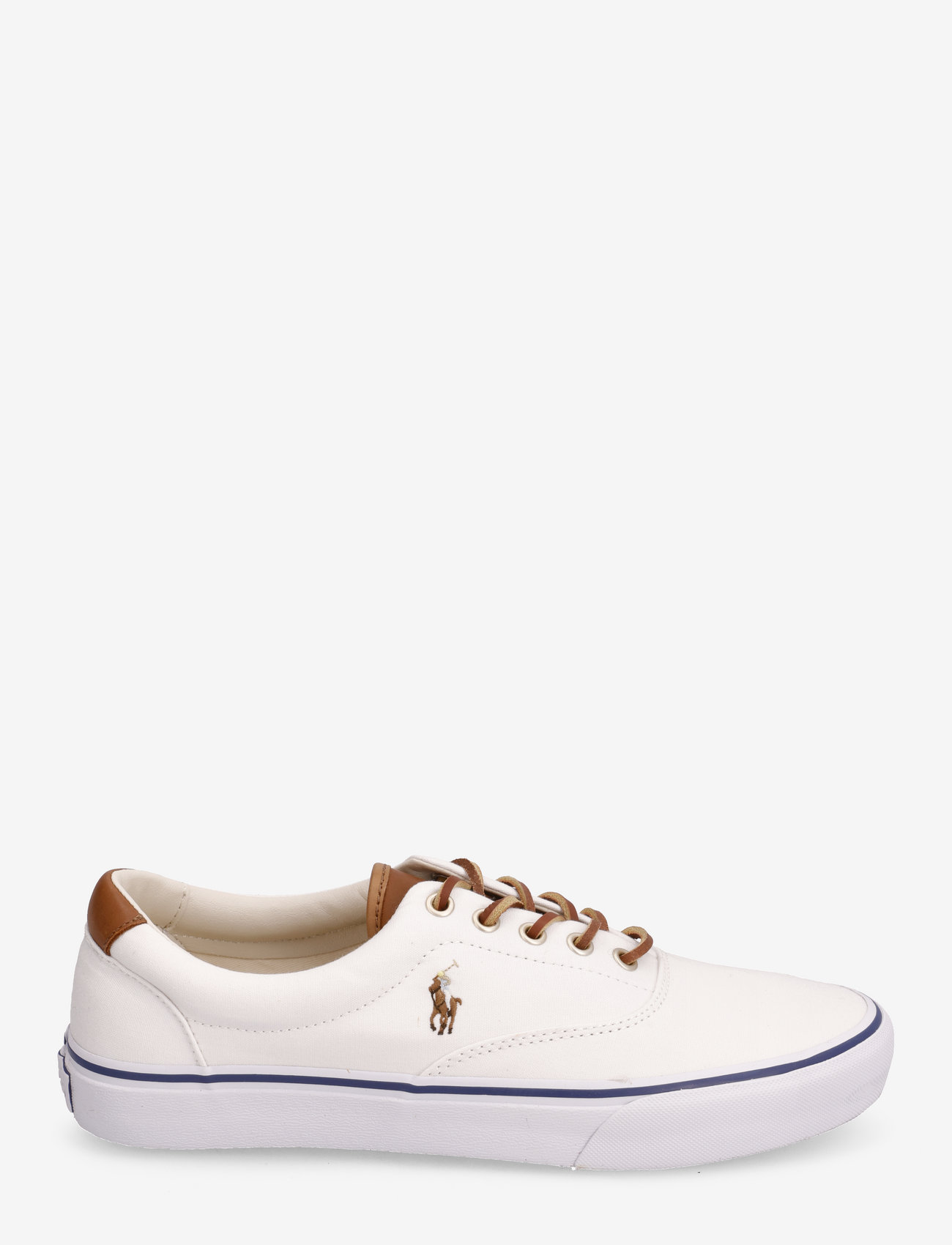 Polo Ralph Lauren - CANVAS-KEATON-PONY-SK-LTL - lave sneakers - white/multi pp - 1