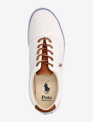 Polo Ralph Lauren - CANVAS-KEATON-PONY-SK-LTL - ar pazeminātu potītes daļu - white/multi pp - 3