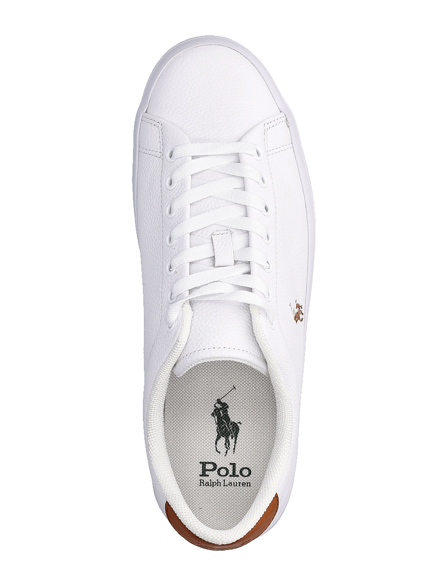 Polo Ralph Lauren - Longwood Leather Sneaker - white/multi pp - 3
