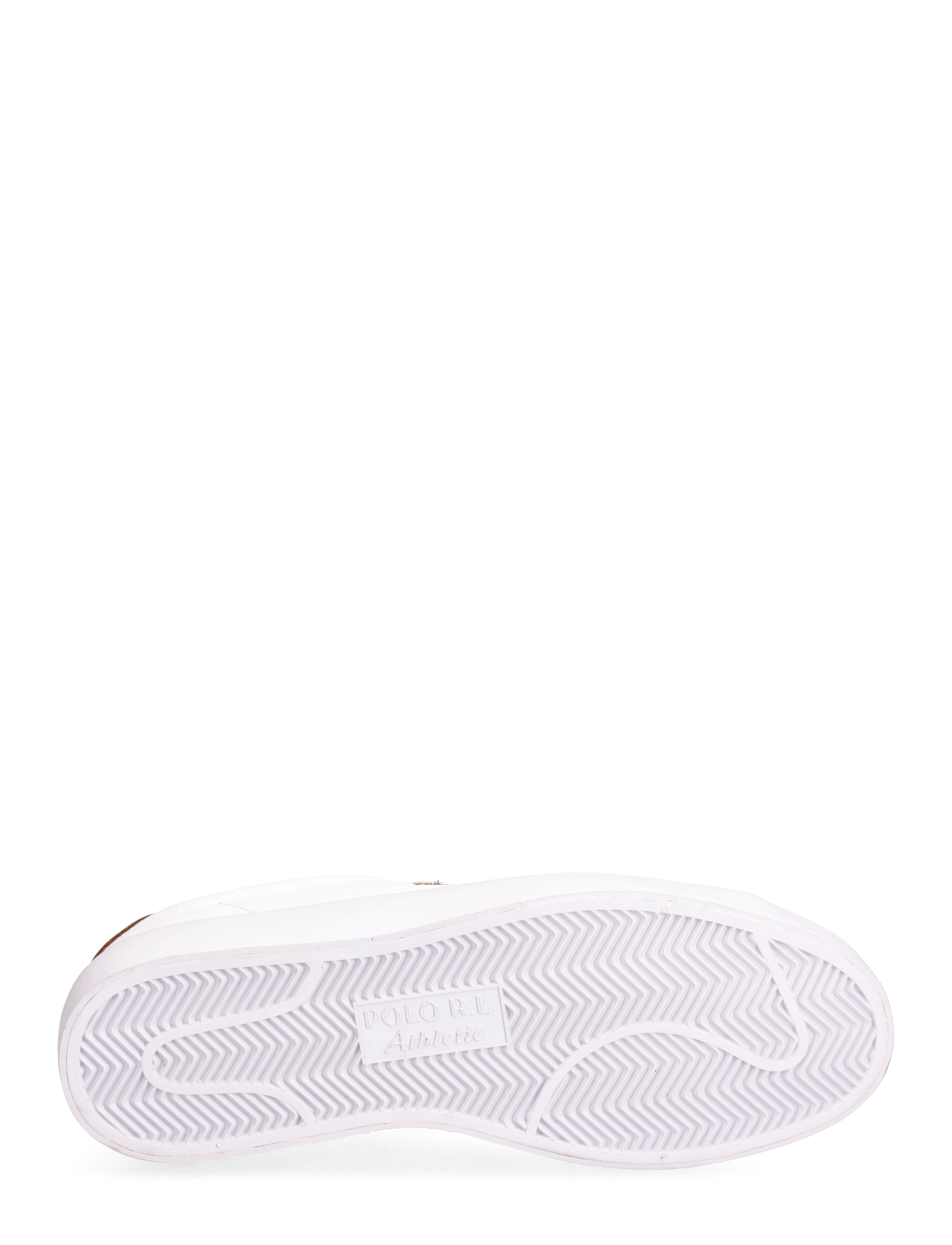 Polo Ralph Lauren - Longwood Leather Sneaker - white/multi pp - 4
