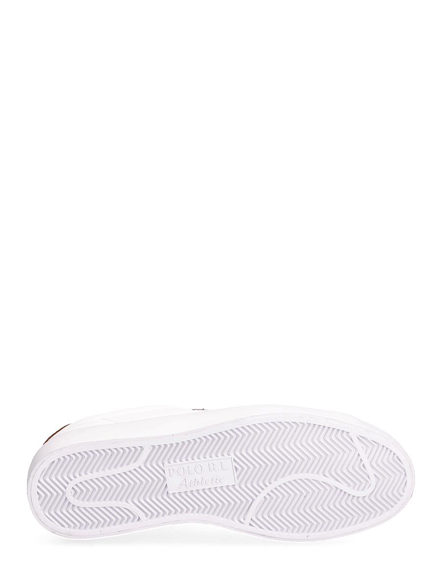 Polo Ralph Lauren - Longwood Leather Sneaker - white/multi pp - 4