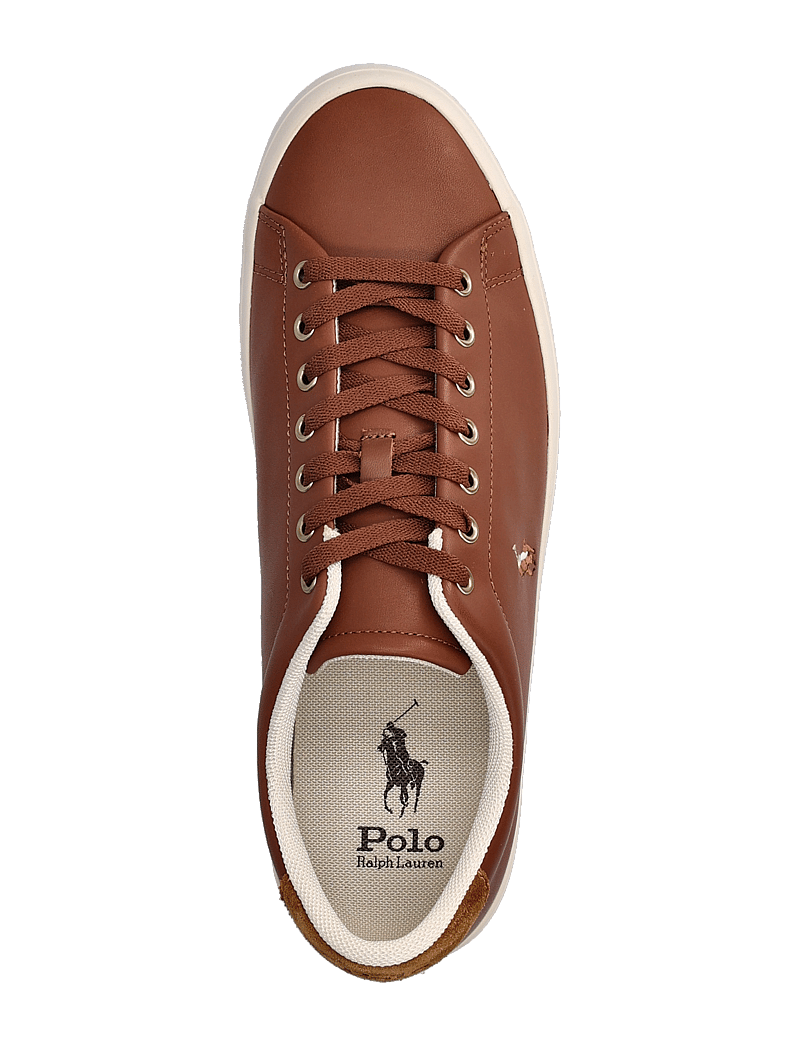 Polo Ralph Lauren - Longwood Leather Sneaker - tennised - tan - 3