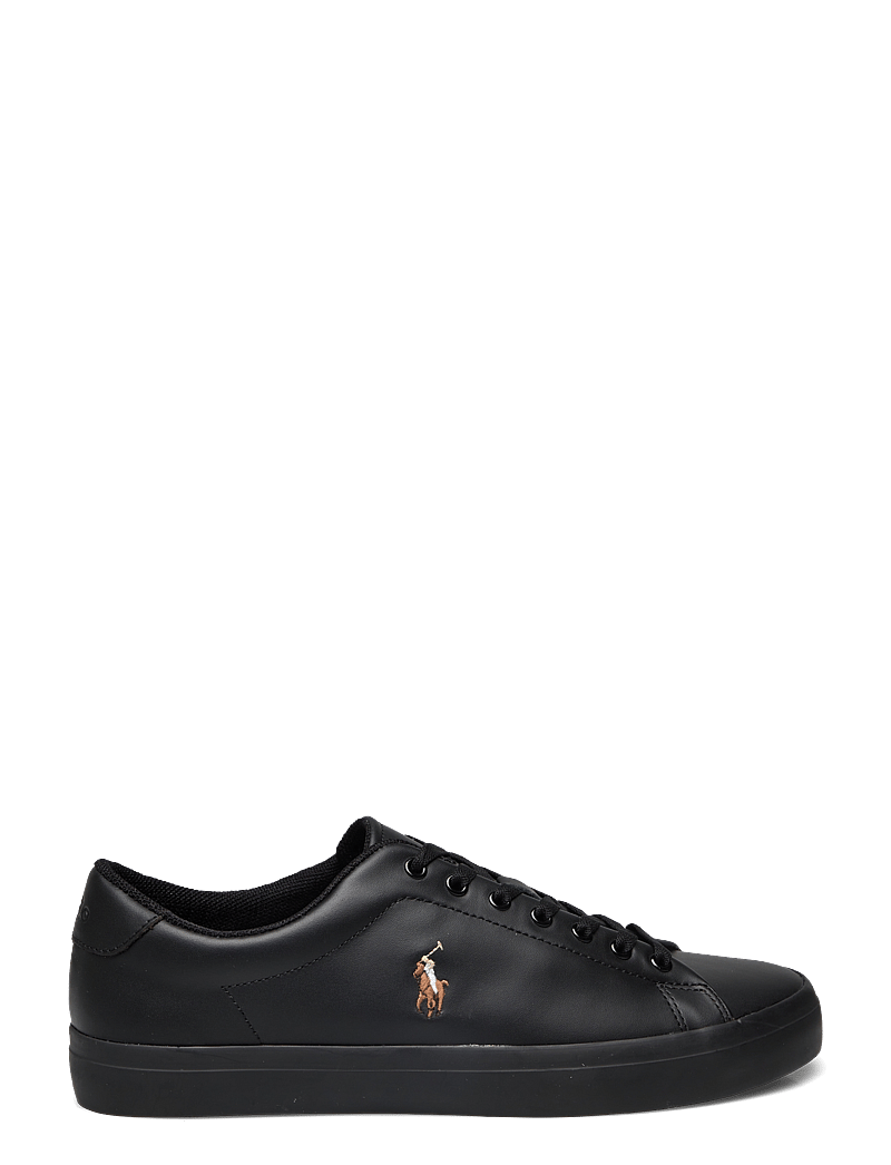 Polo Ralph Lauren - Longwood Leather Sneaker - tennised - black/black/multi - 1