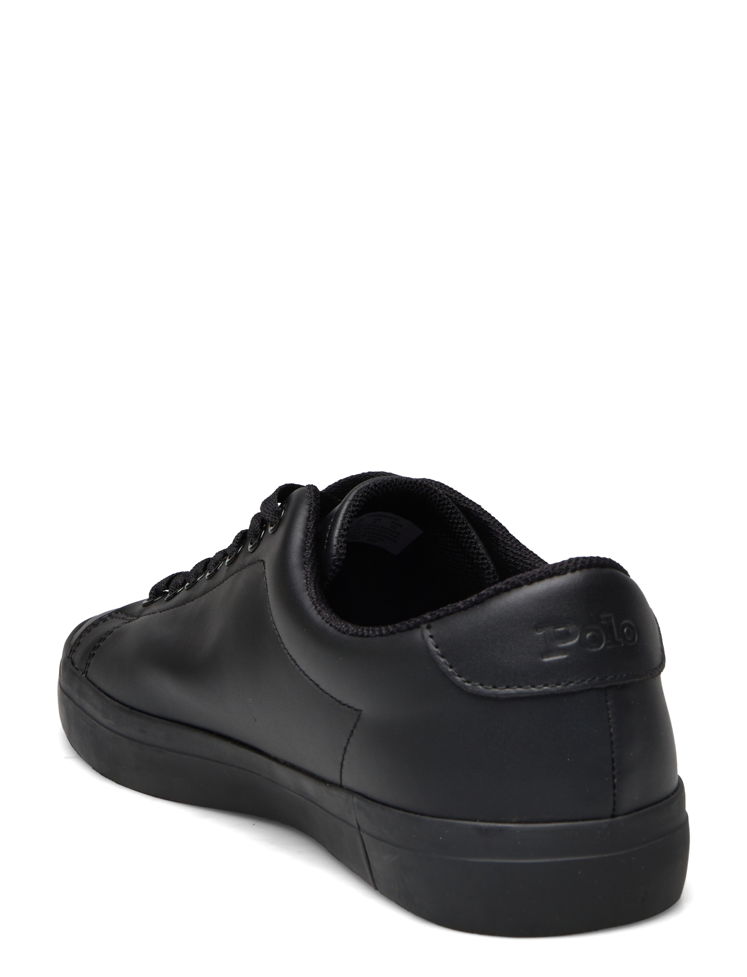 Polo Ralph Lauren - Longwood Leather Sneaker - laisvalaikio batai žemu aulu - black/black/multi - 2