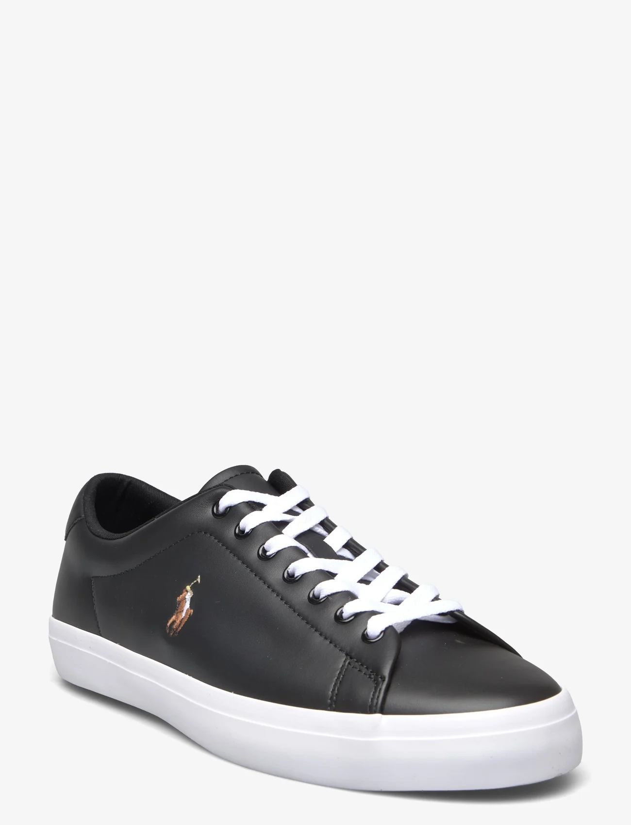 Polo Ralph Lauren - LEATHER-LONGWOOD-SK-VLC - business-sneakers - black/multi pp - 0