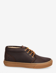 Polo Ralph Lauren - SUEDE/SHEARLING-KEATON CHKKA-SK-HTL - business-sneakers - chocolate brown - 1