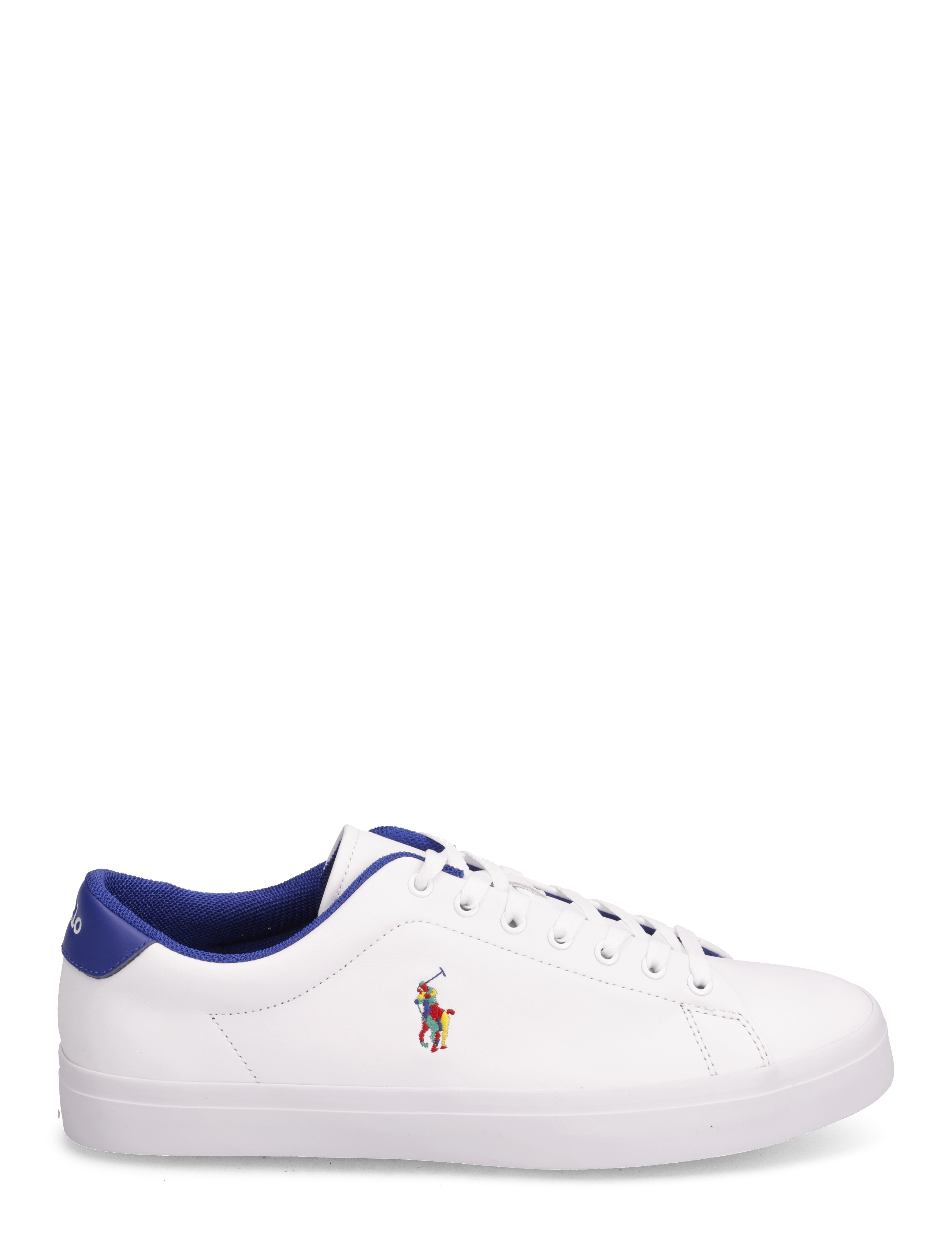 Polo Ralph Lauren - Longwood Leather Sneaker - white/royal - 1