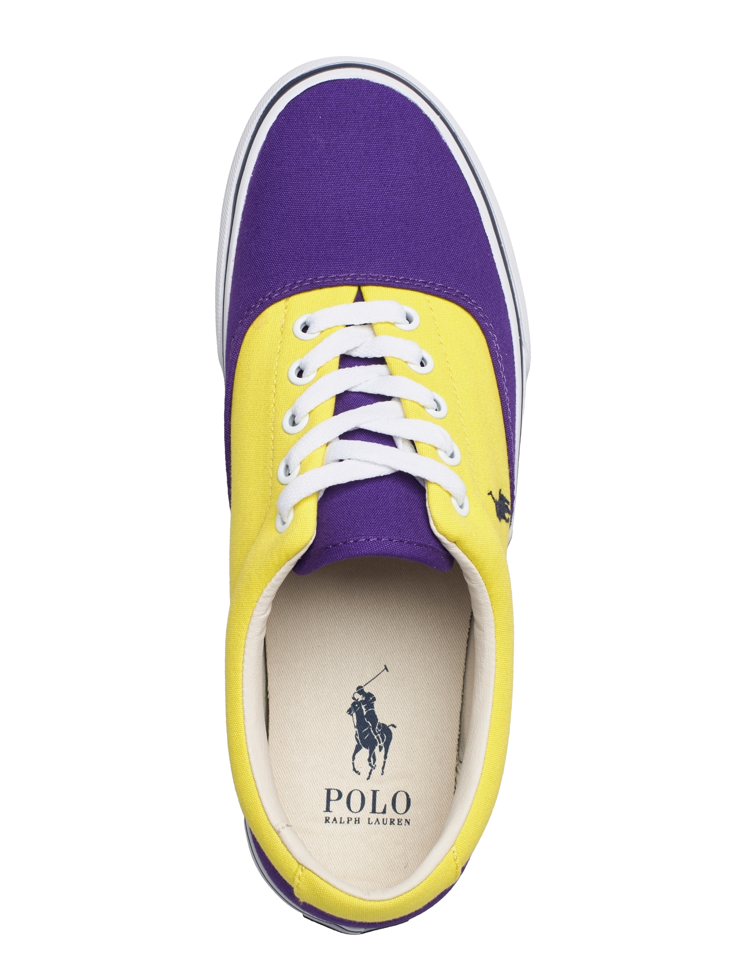 Polo Ralph Lauren - CANVAS-KEATON-PONY-SK-LTL - purple/yellow - 3