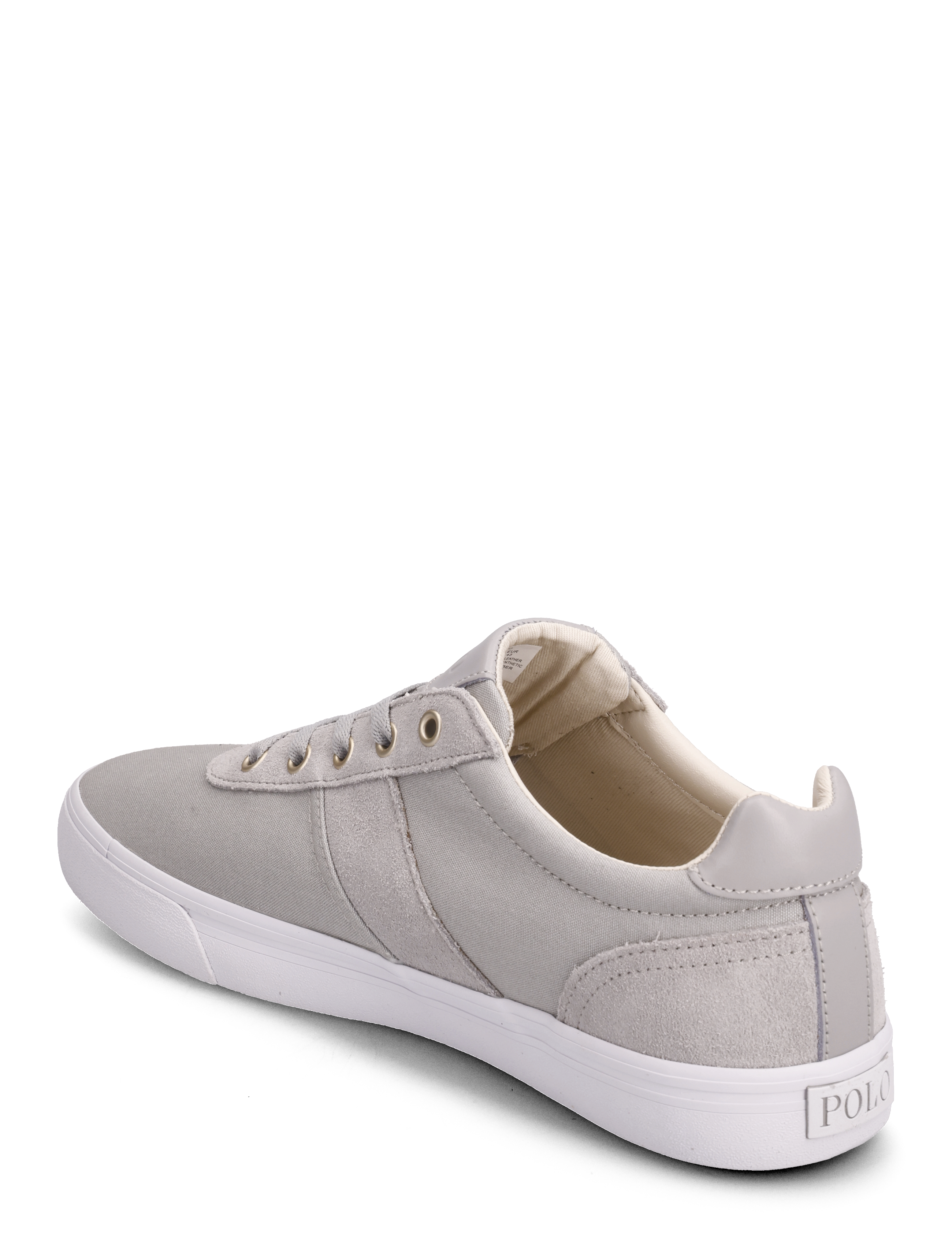 Polo Ralph Lauren - CANVAS/SUEDE-HANFORD-SK-LTL - channel grey - 2