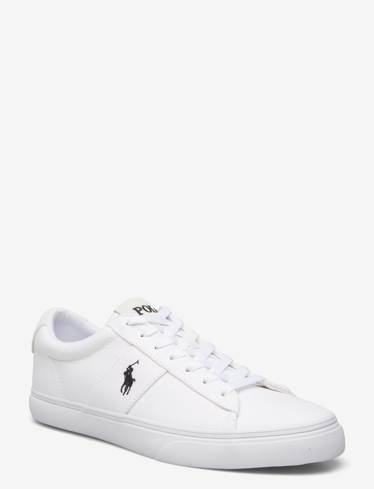 Polo Ralph Lauren - Sayer Canvas Low-Top Sneaker - låga sneakers - white/black pp - 0