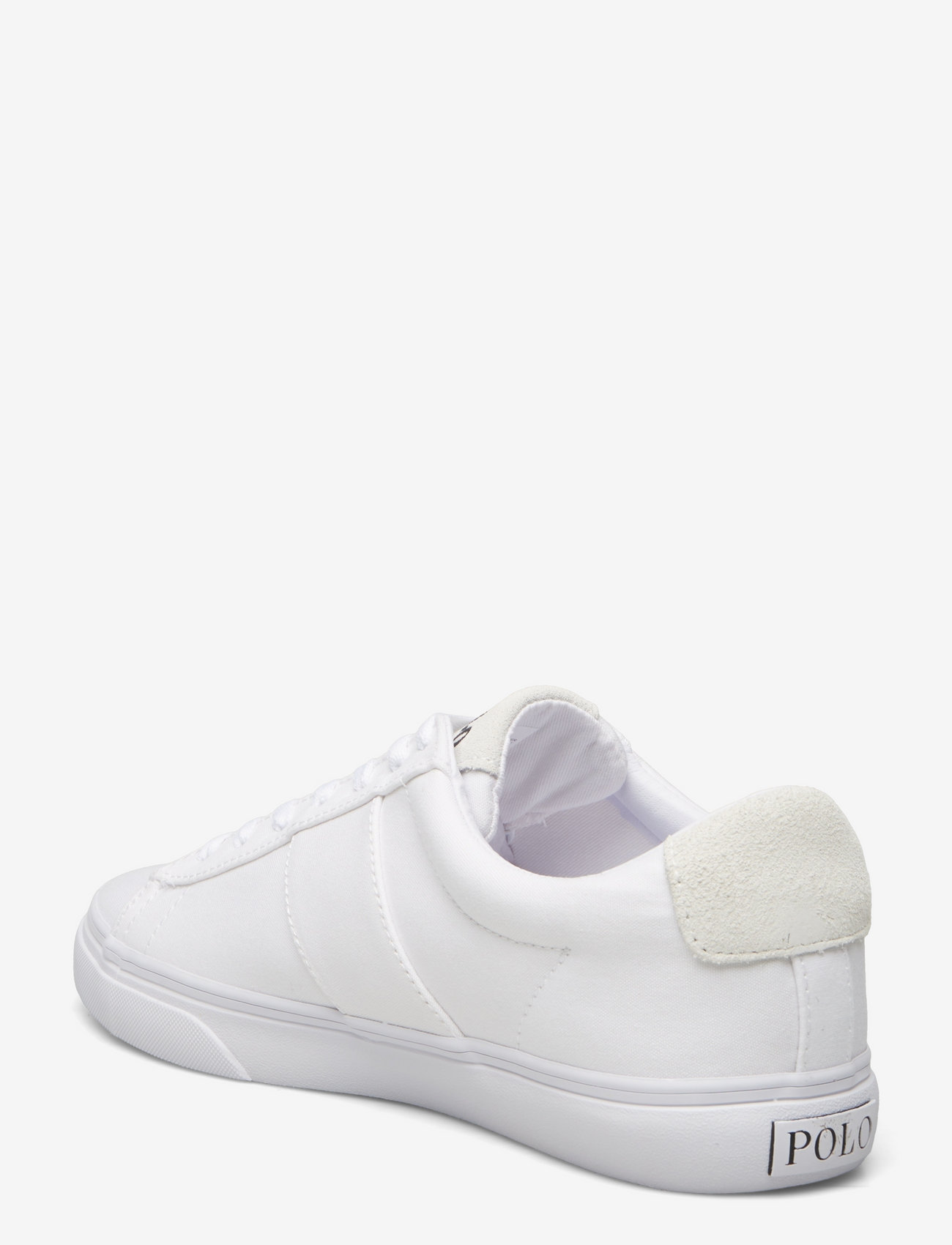 Polo Ralph Lauren - Sayer Canvas Low-Top Sneaker - låga sneakers - white/black pp - 2