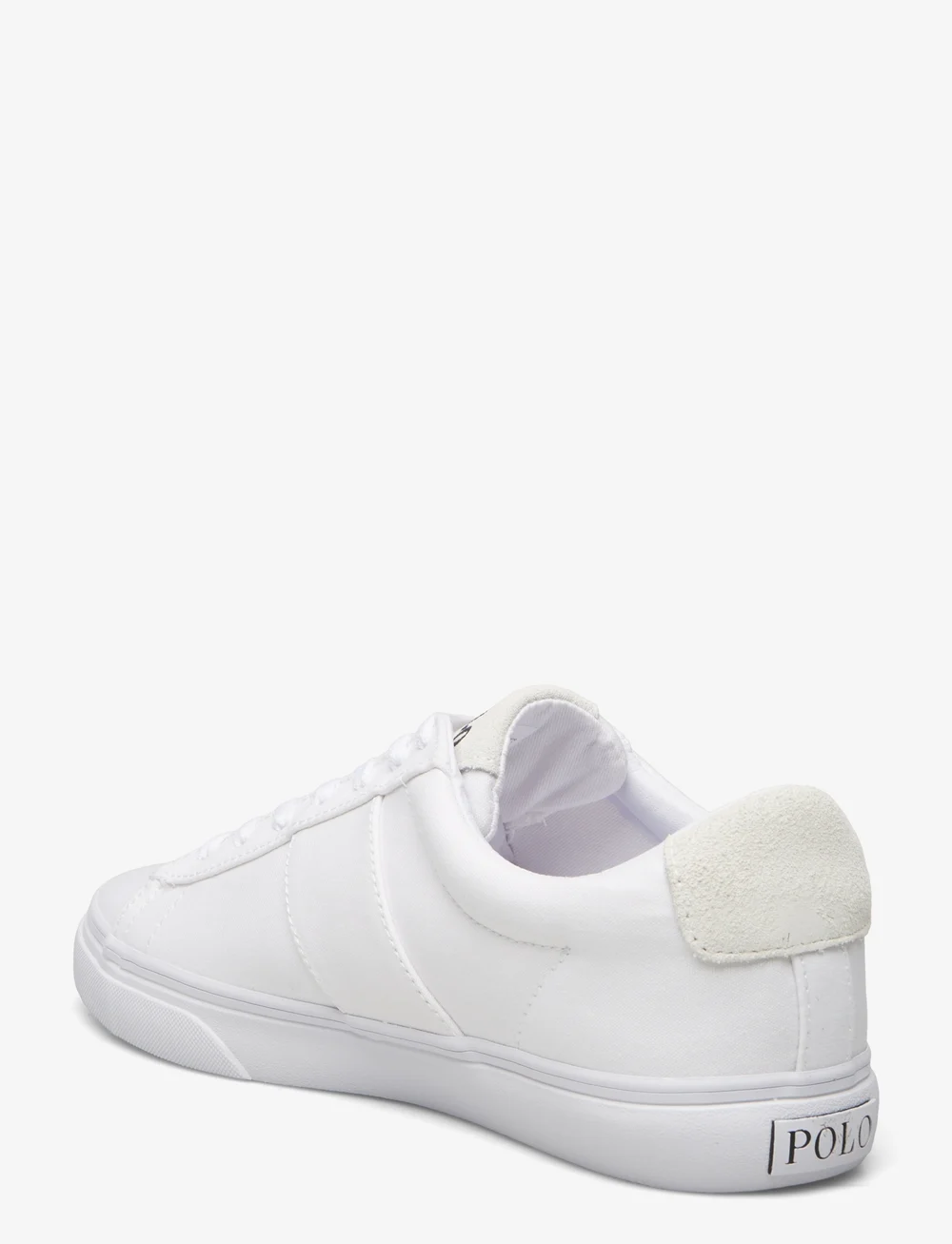 Polo Ralph Lauren - Sayer Canvas Low-Top Sneaker - låga sneakers - white/black pp - 2