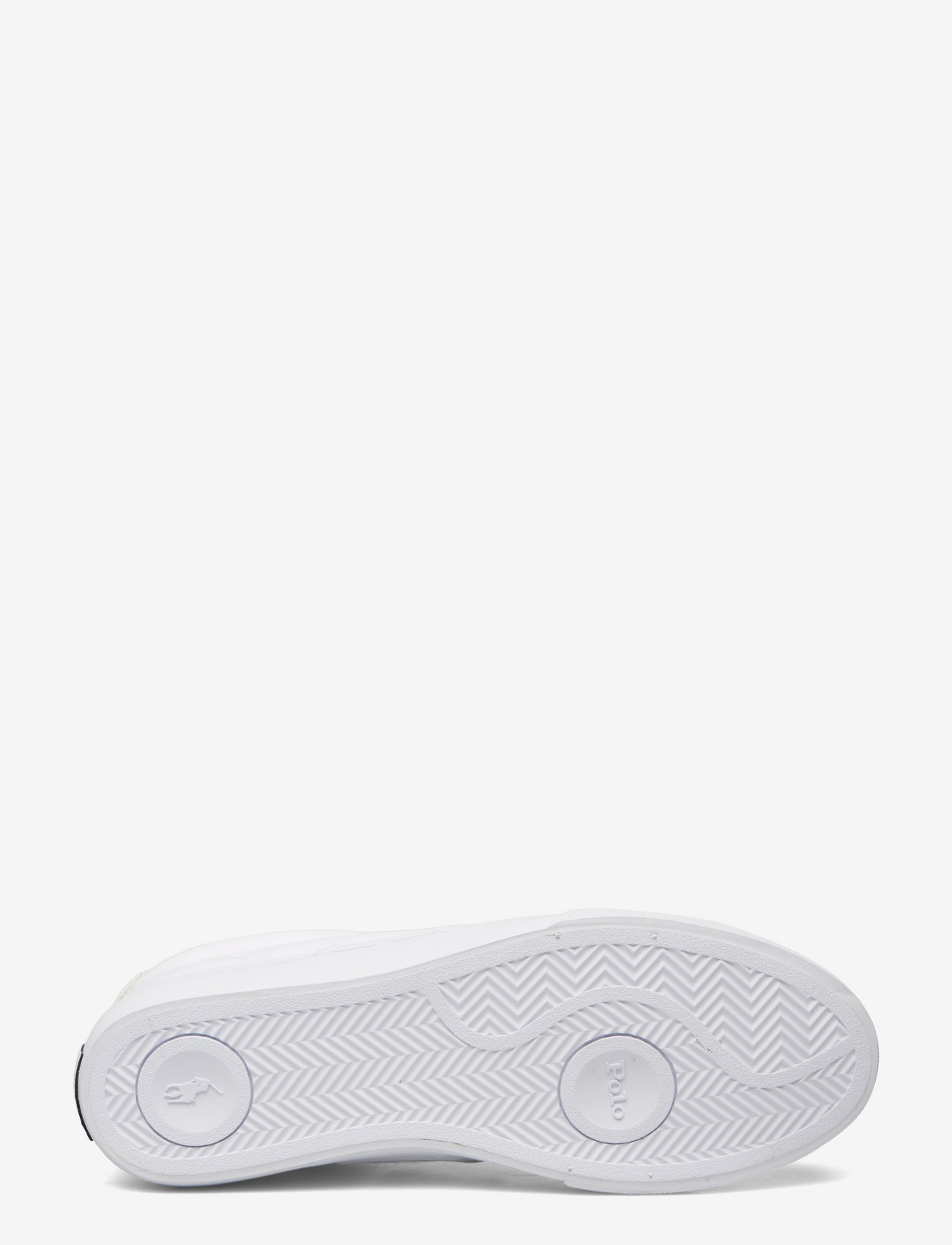 Polo Ralph Lauren - Sayer Canvas Low-Top Sneaker - låga sneakers - white/black pp - 4