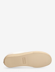 Polo Ralph Lauren - Keaton Twill Sneaker - ar pazeminātu potītes daļu - off white/sand du - 4