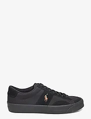 Polo Ralph Lauren - Sayer Canvas & Suede Sneaker - laisvalaikio batai žemu aulu - black/black - 1