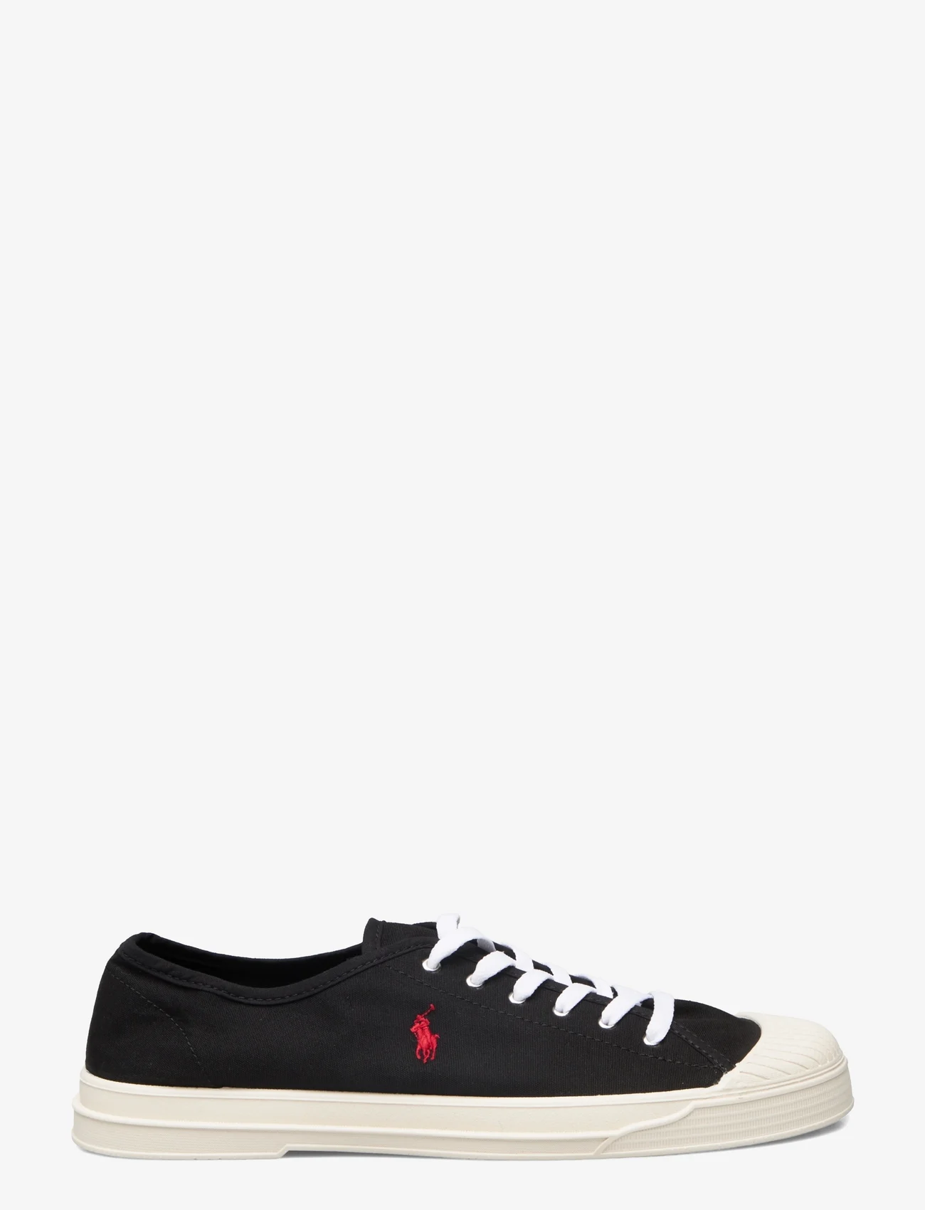 Polo Ralph Lauren - CANVAS-ESSENCE 100-SK-LTL - laisvalaikio batai žemu aulu - black/red pp - 1