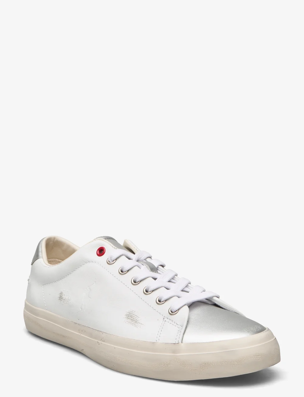 Polo Ralph Lauren Longwood Distressed Leather Sneaker Low Tops Boozt