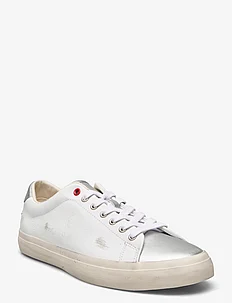 Longwood Distressed Leather Sneaker, Polo Ralph Lauren