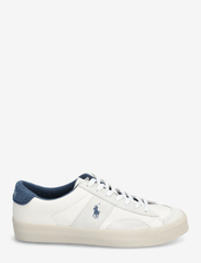Polo Ralph Lauren - Sayer Leather-Suede Sneaker - laisvalaikio batai žemu aulu - white/blue - 1