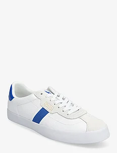 Court Vulc Leather-Suede Sneaker, Polo Ralph Lauren