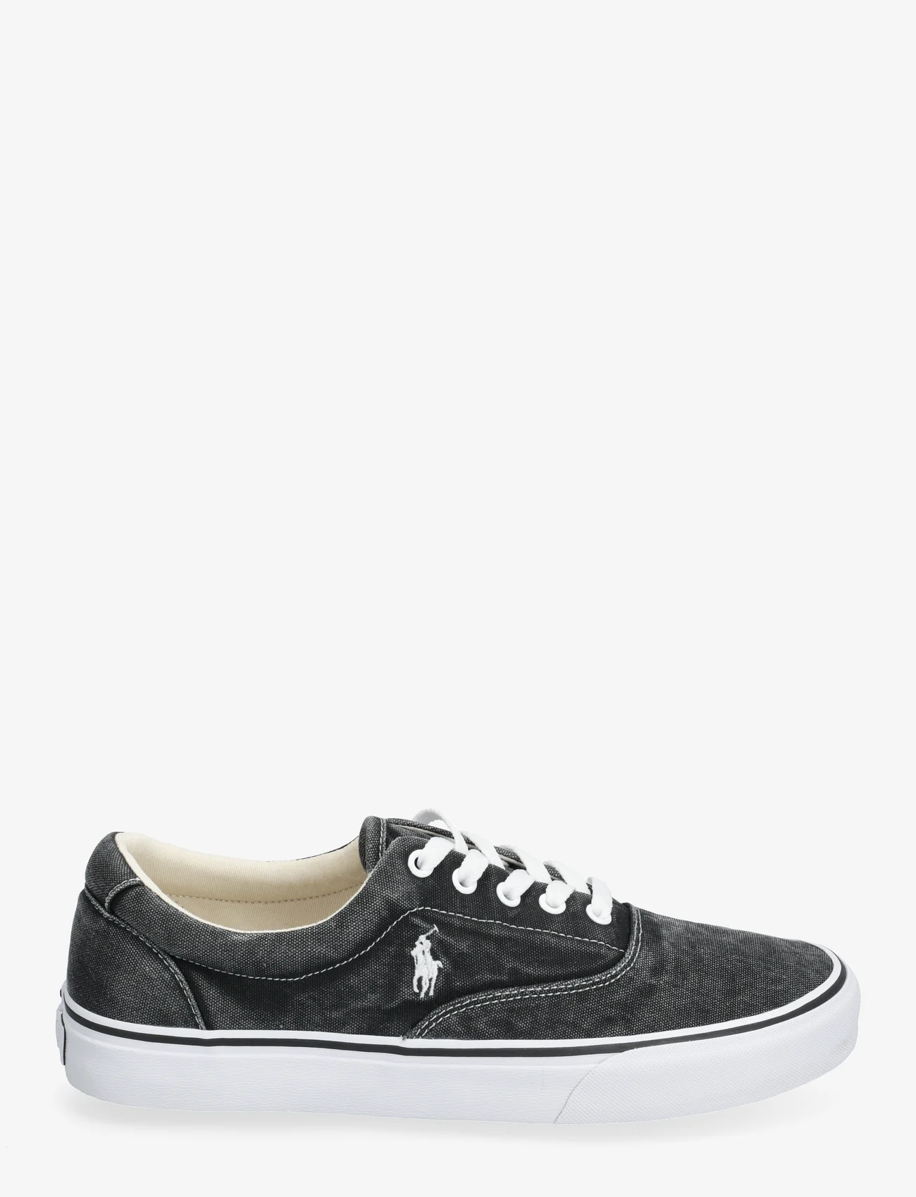 Polo Ralph Lauren - Keaton Washed Canvas Sneaker - low tops - black - 0