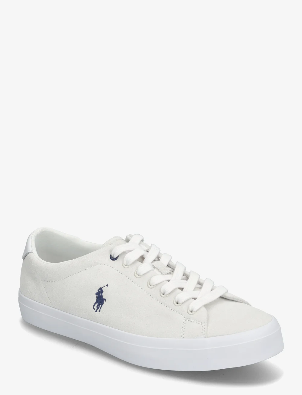 Polo Ralph Lauren - Longwood Suede Sneaker - niedriger schnitt - bianco - 0