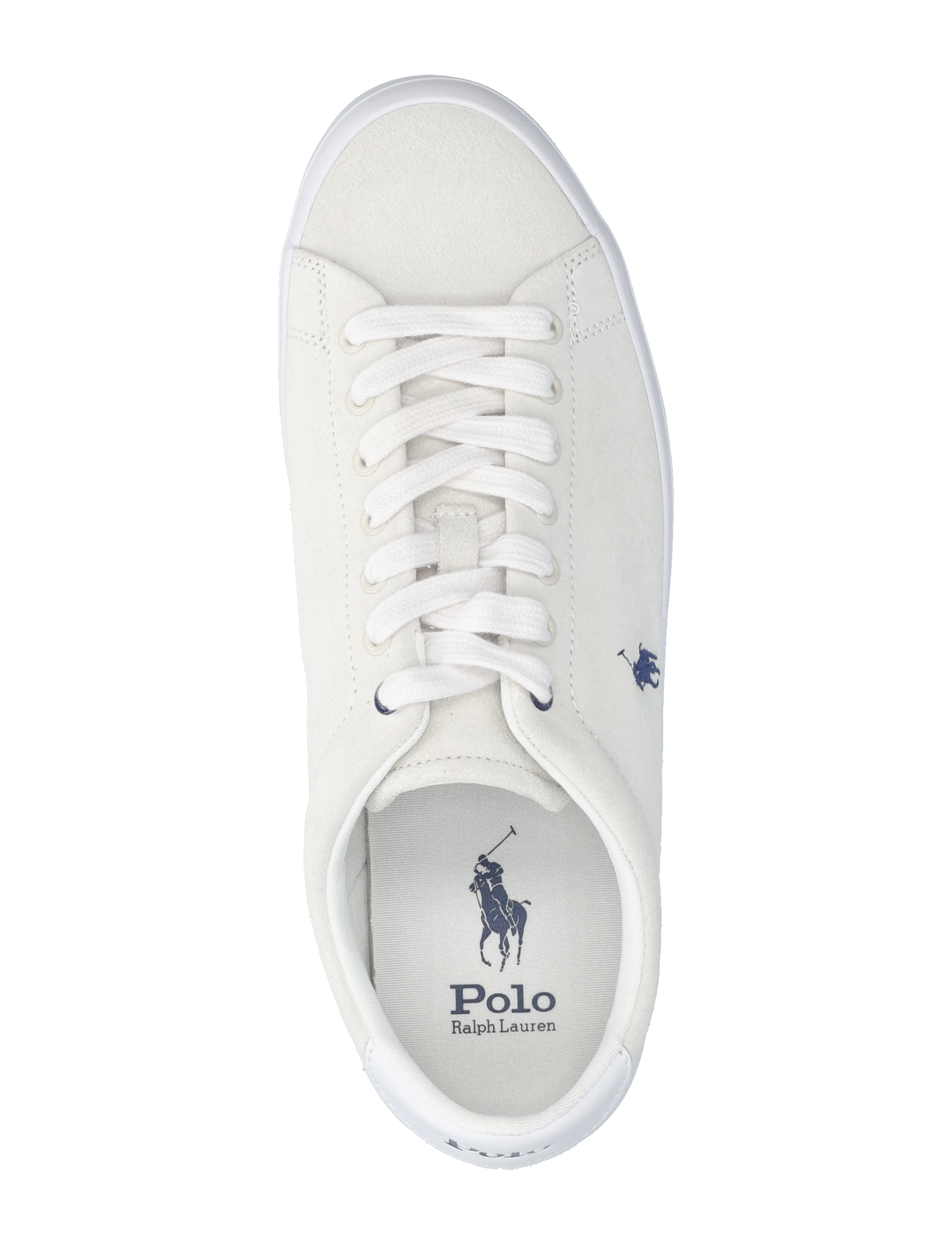 Polo Ralph Lauren - Longwood Suede Sneaker - bianco - 3
