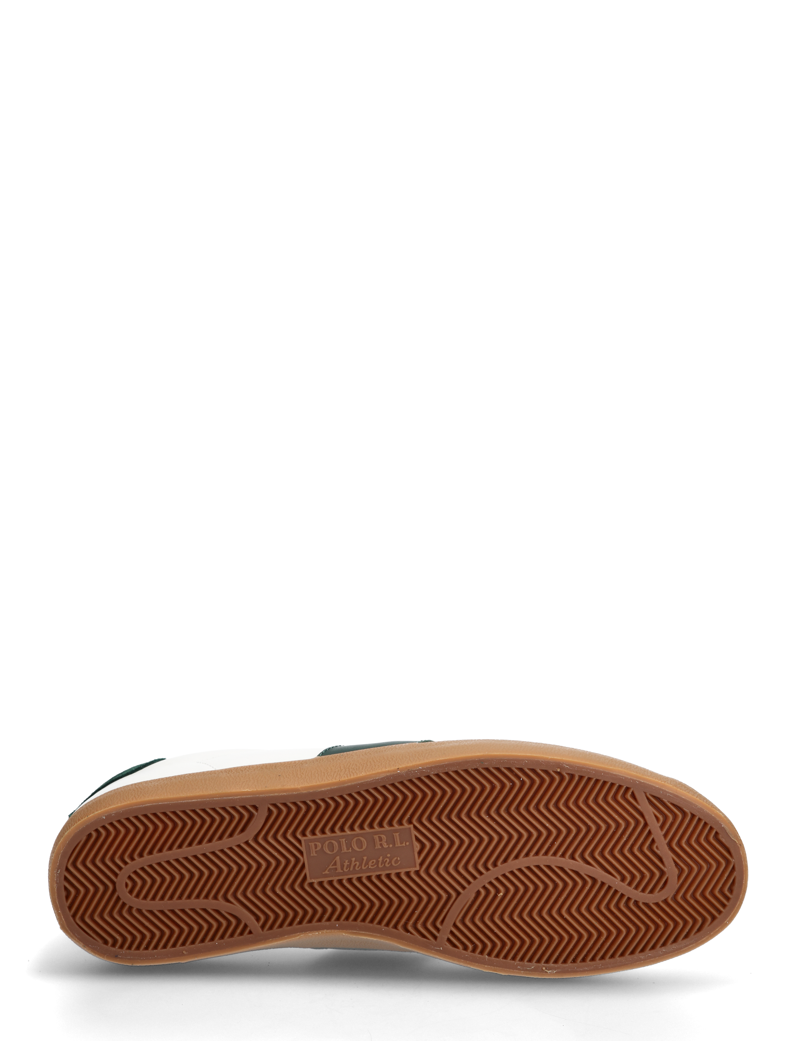 Polo Ralph Lauren - Court Vulc Leather-Suede Sneaker - baskets basses - deckwash white/fo - 5