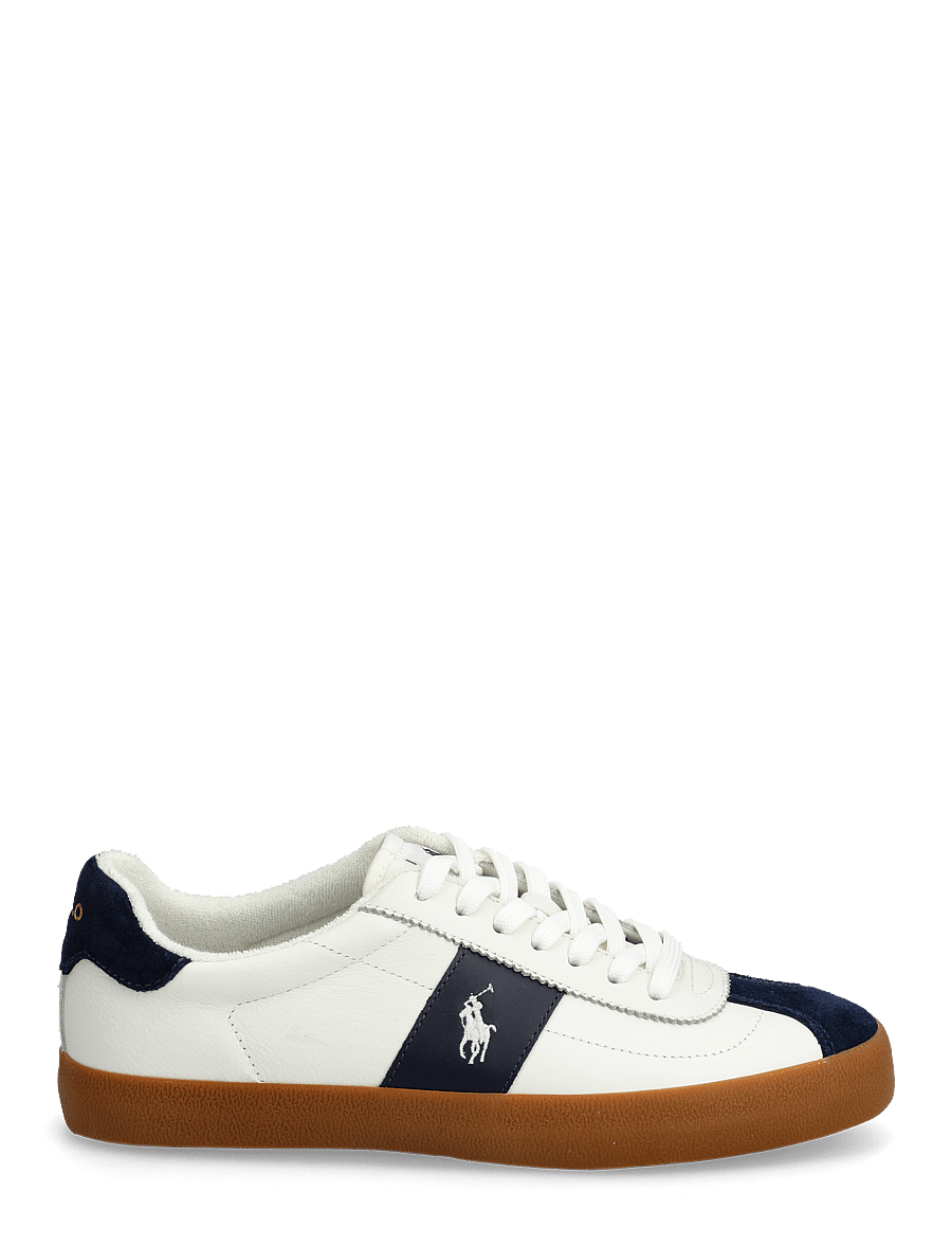 Polo Ralph Lauren - Court Vulc Leather-Suede Sneaker - low-top sneaker - deckwash white/na - 1