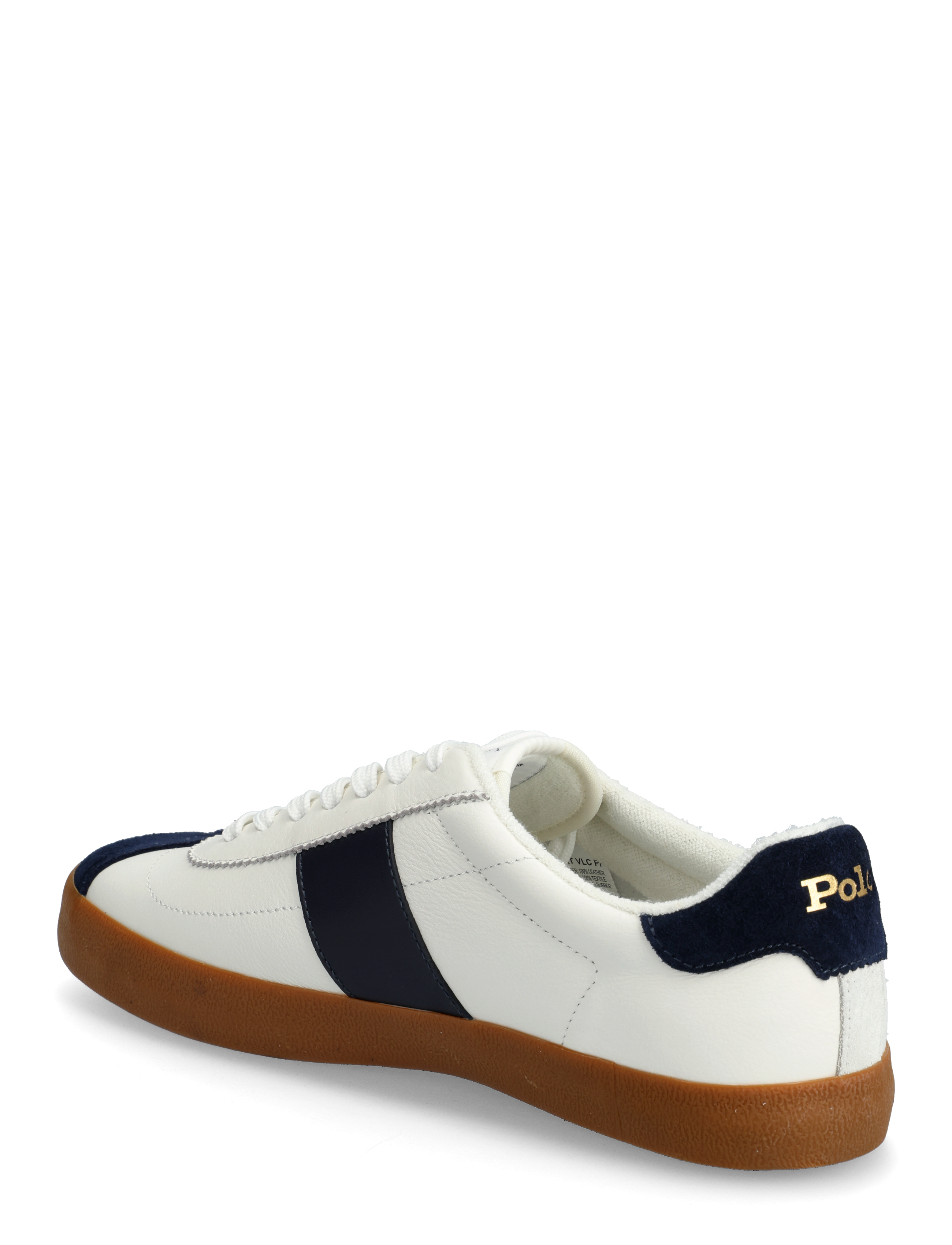 Polo Ralph Lauren - Court Vulc Leather-Suede Sneaker - low-top sneaker - deckwash white/na - 2