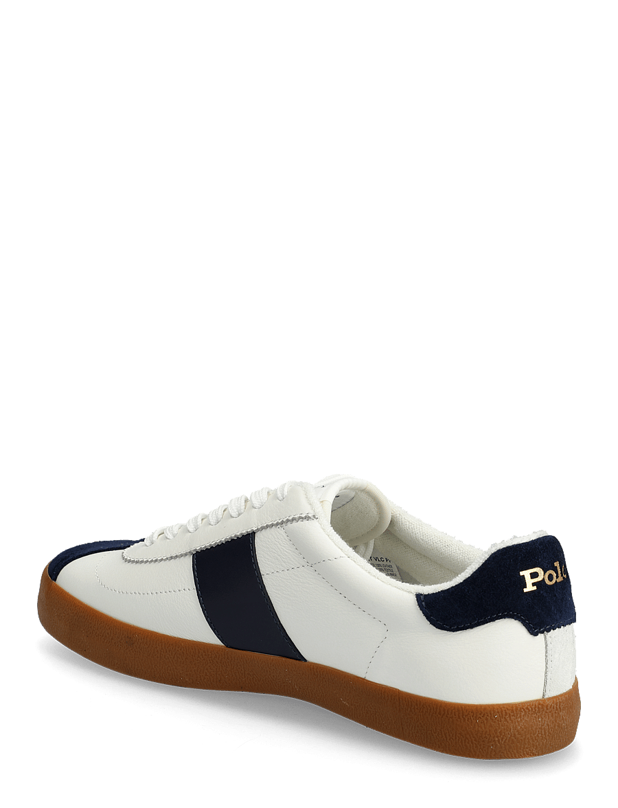 Polo Ralph Lauren - Court Vulc Leather-Suede Sneaker - low-top sneaker - deckwash white/na - 2