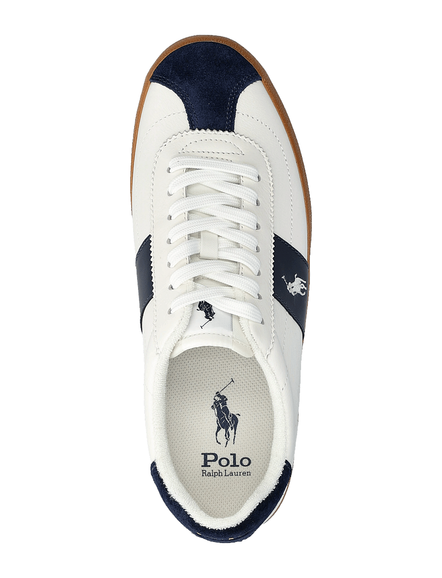 Polo Ralph Lauren - Court Vulc Leather-Suede Sneaker - low-top sneaker - deckwash white/na - 3