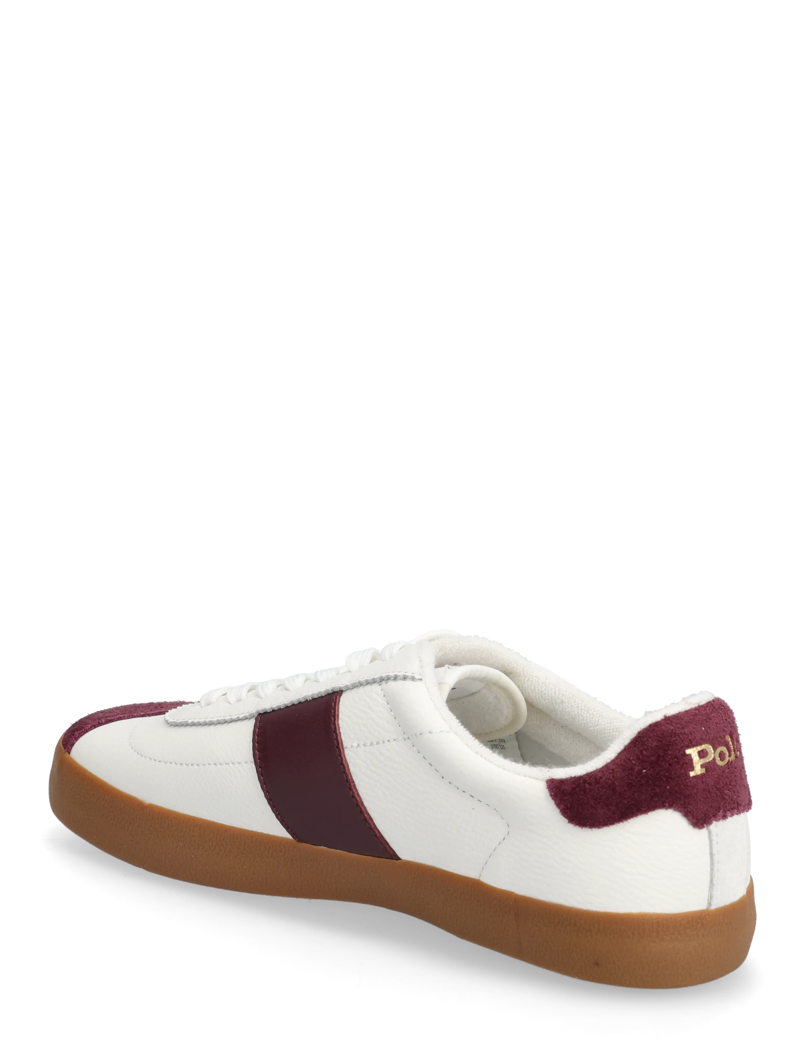Polo Ralph Lauren - Court Vulc Leather-Suede Sneaker - lave sneakers - deckwash white/wi - 2