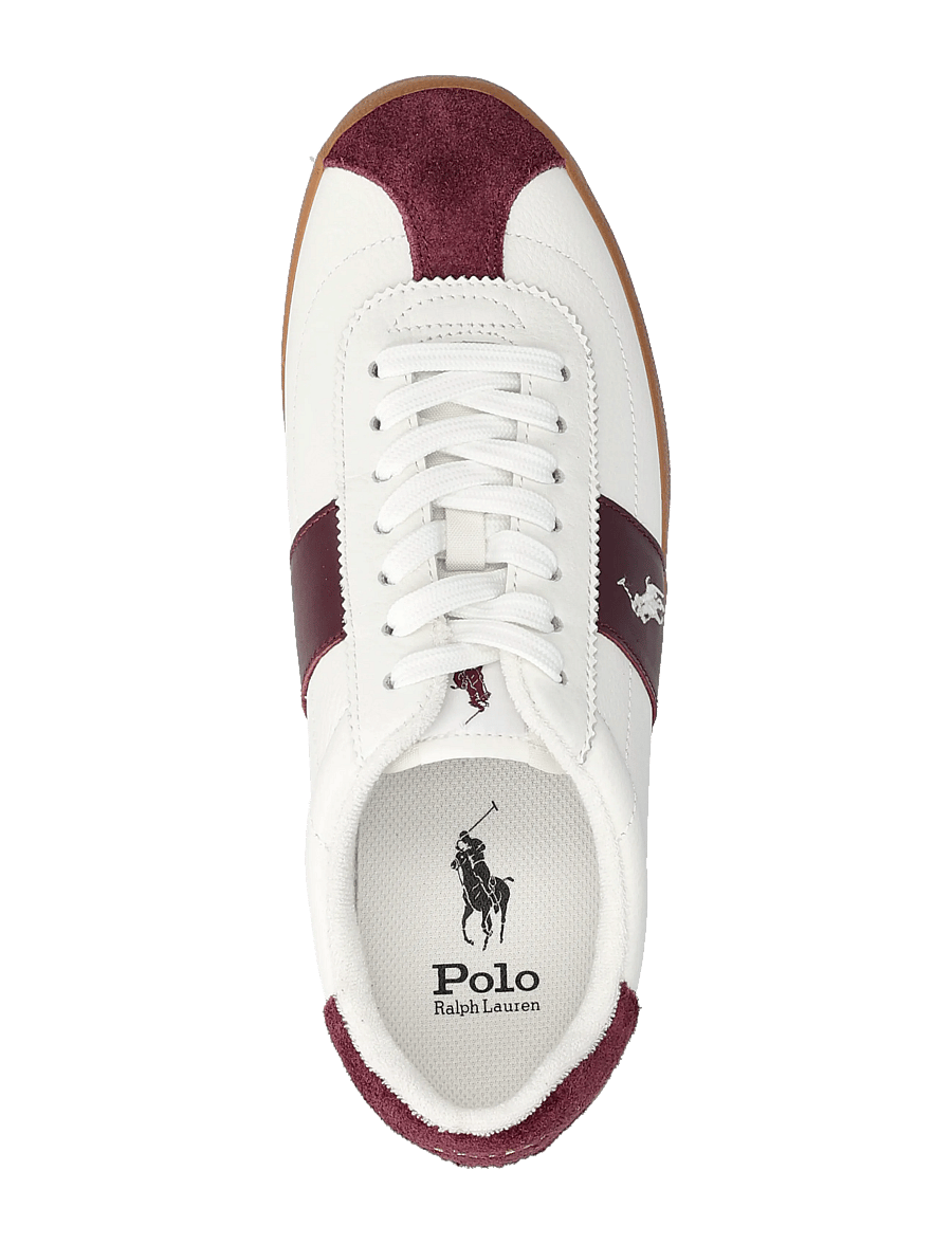 Polo Ralph Lauren - Court Vulc Leather-Suede Sneaker - lave sneakers - deckwash white/wi - 3