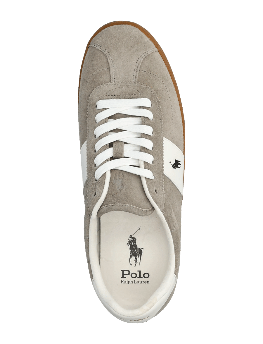 Polo Ralph Lauren - Court Vulc Suede Sneaker - lave sneakers - earth grey/deckwa - 3