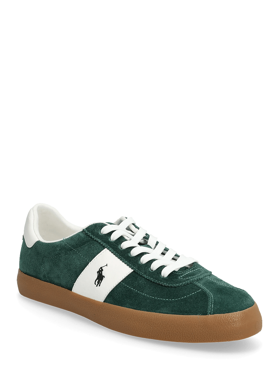 Polo Ralph Lauren - Court Vulc Suede Sneaker - low-top sneaker - forest/deckwash w - 0