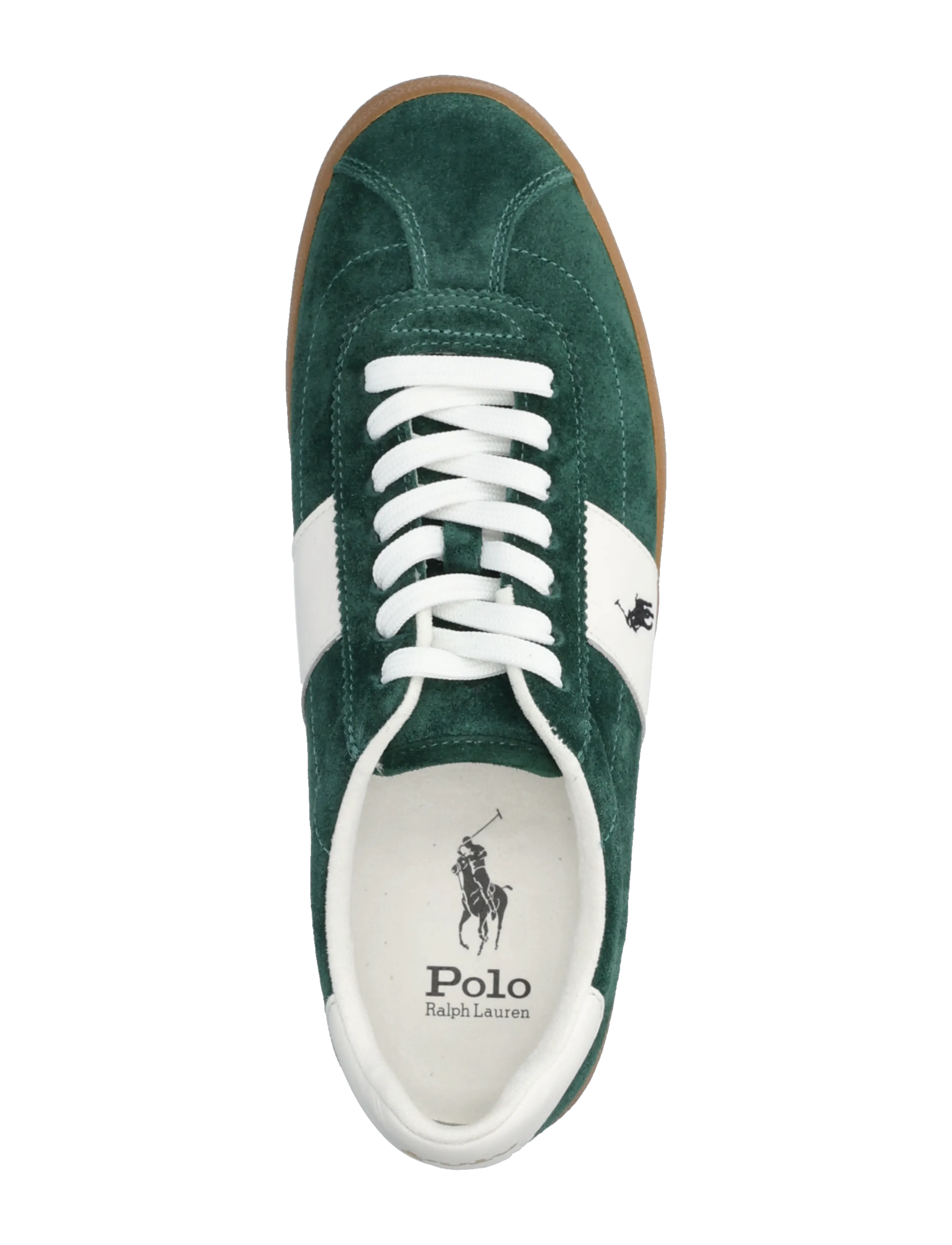 Polo Ralph Lauren - Court Vulc Suede Sneaker - low-top sneaker - forest/deckwash w - 3