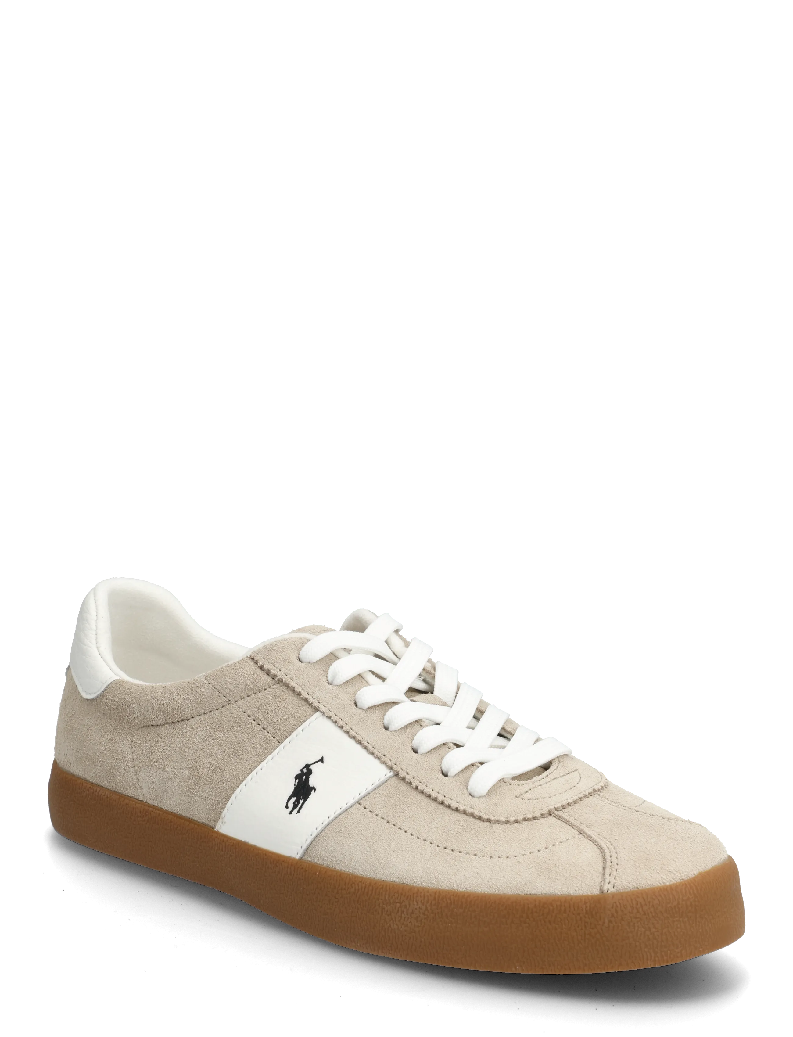 Polo Ralph Lauren Court Vulc Suede Sneaker - Sport - MILKSHAKE/DECKWAS / beige