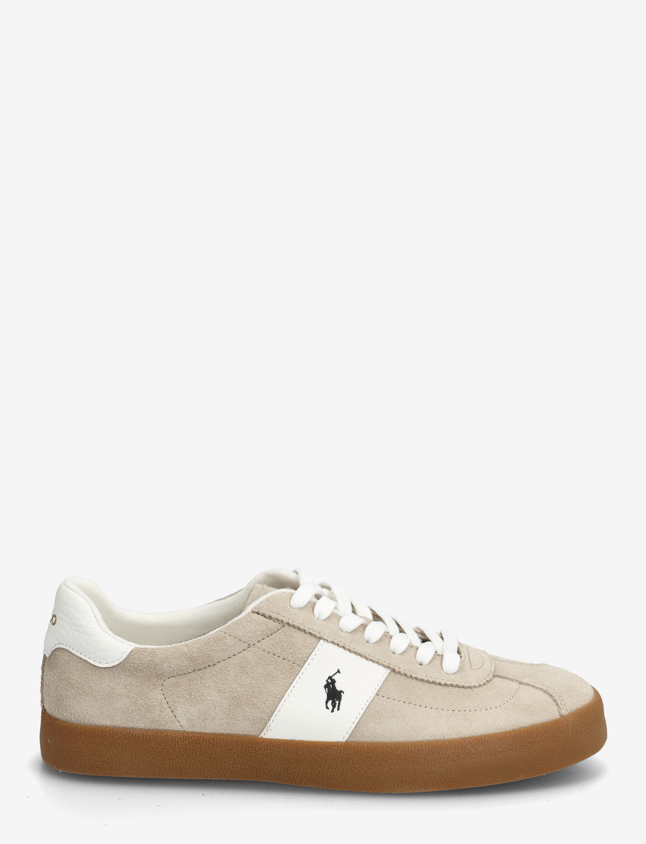 Polo Ralph Lauren - Court Vulc Suede Sneaker - niedriger schnitt - milkshake/deckwas - 1