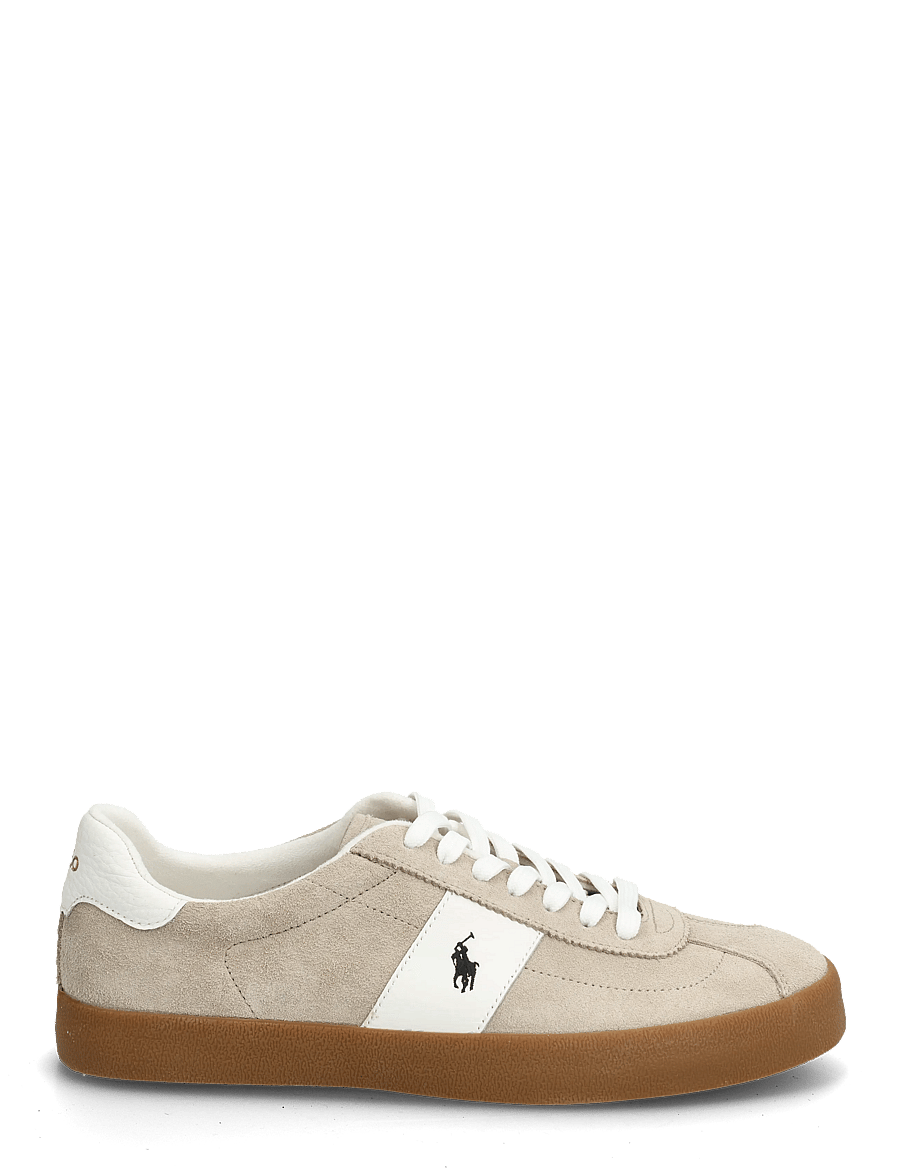 Polo Ralph Lauren - Court Vulc Suede Sneaker - baskets basses - milkshake/deckwas - 1