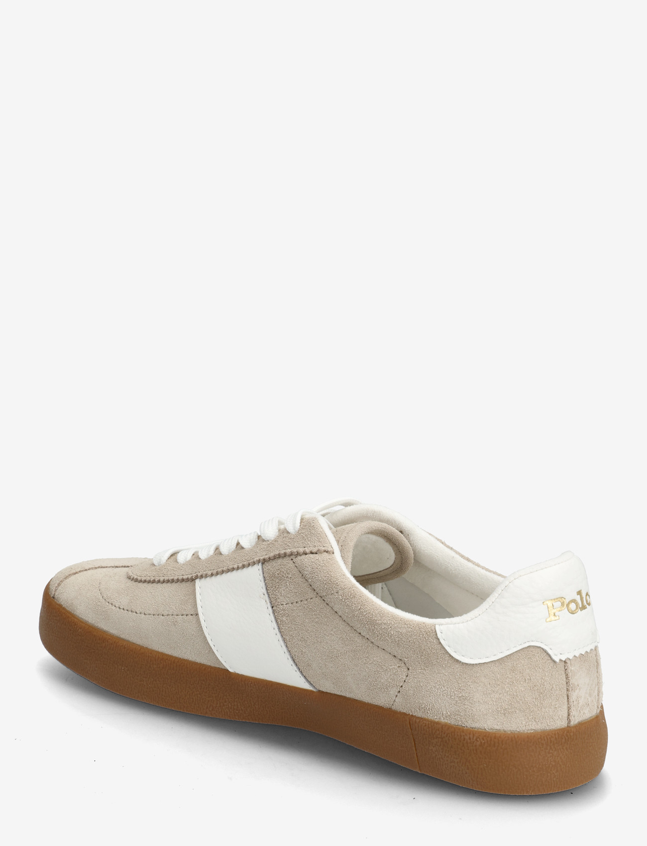 Polo Ralph Lauren - Court Vulc Suede Sneaker - niedriger schnitt - milkshake/deckwas - 2