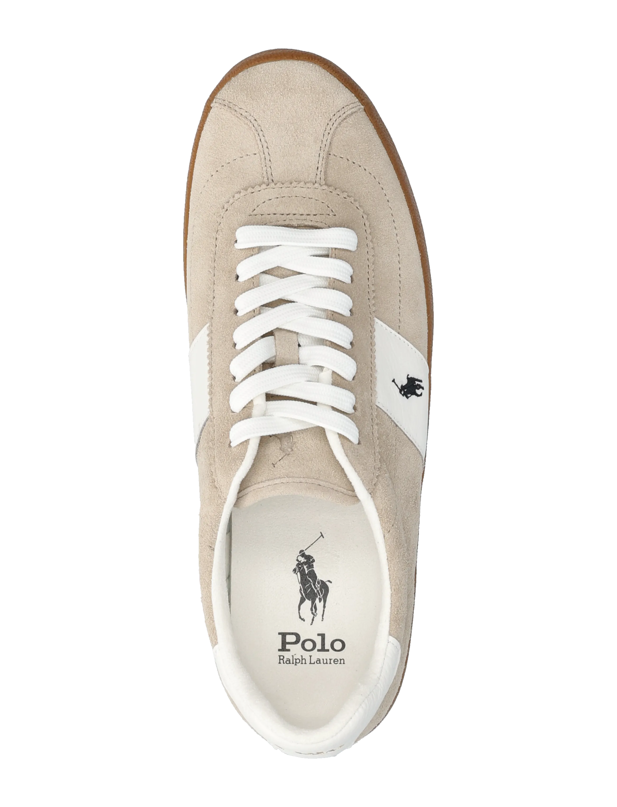 Polo Ralph Lauren - Court Vulc Suede Sneaker - baskets basses - milkshake/deckwas - 3