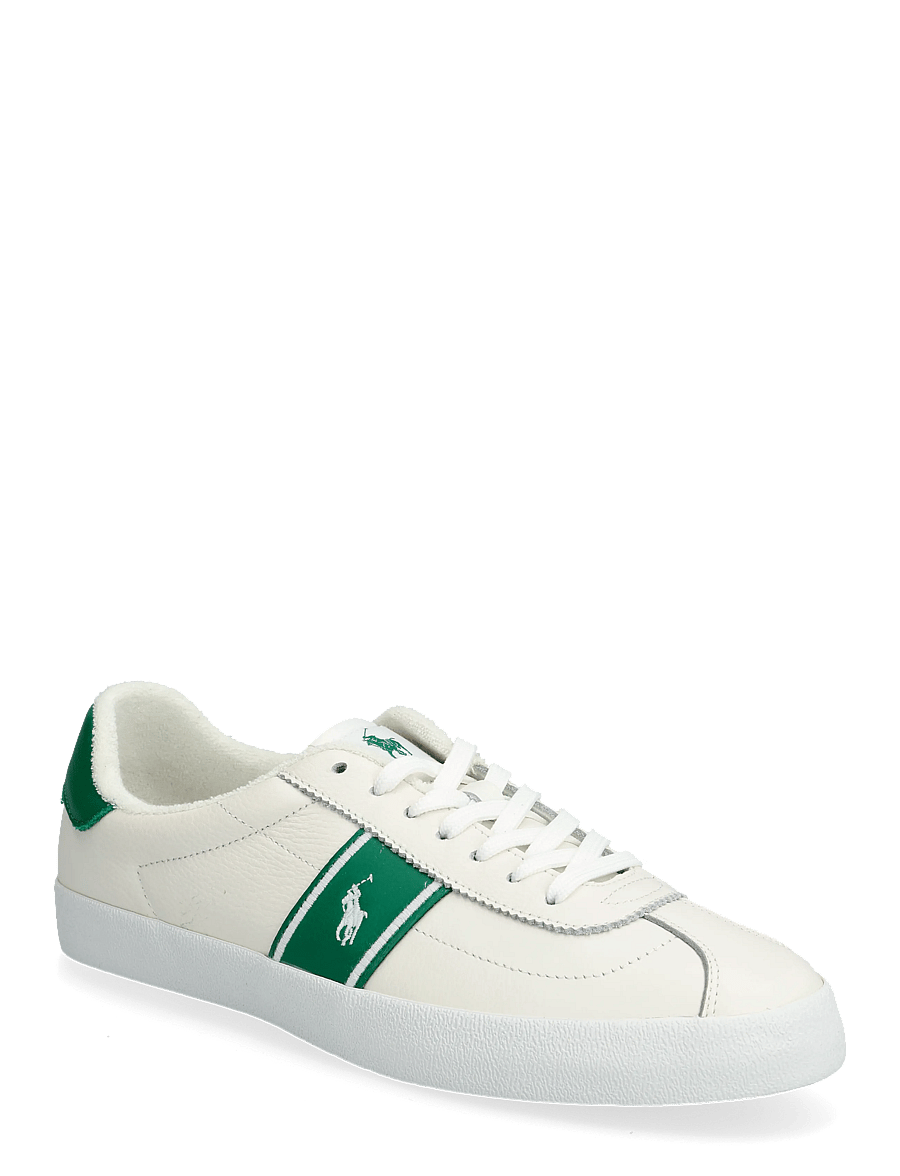 Polo Ralph Lauren - Court Vulc Leather Sneaker - low-top sneaker - deckwash white/gr - 0