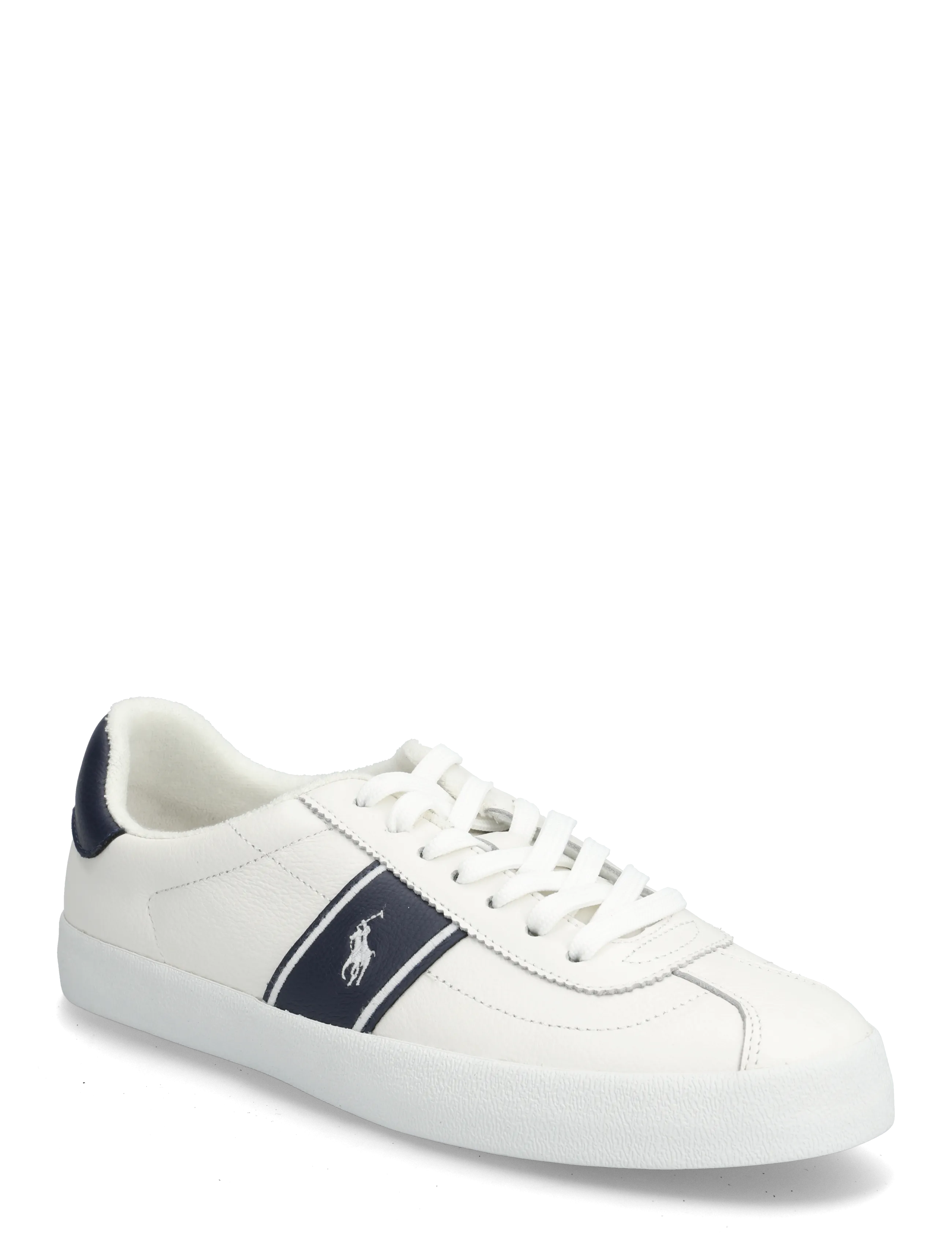 Polo Ralph Lauren Court Vulc Leather Sneaker - Schuhe - DECKWASH WHITE/NA / white