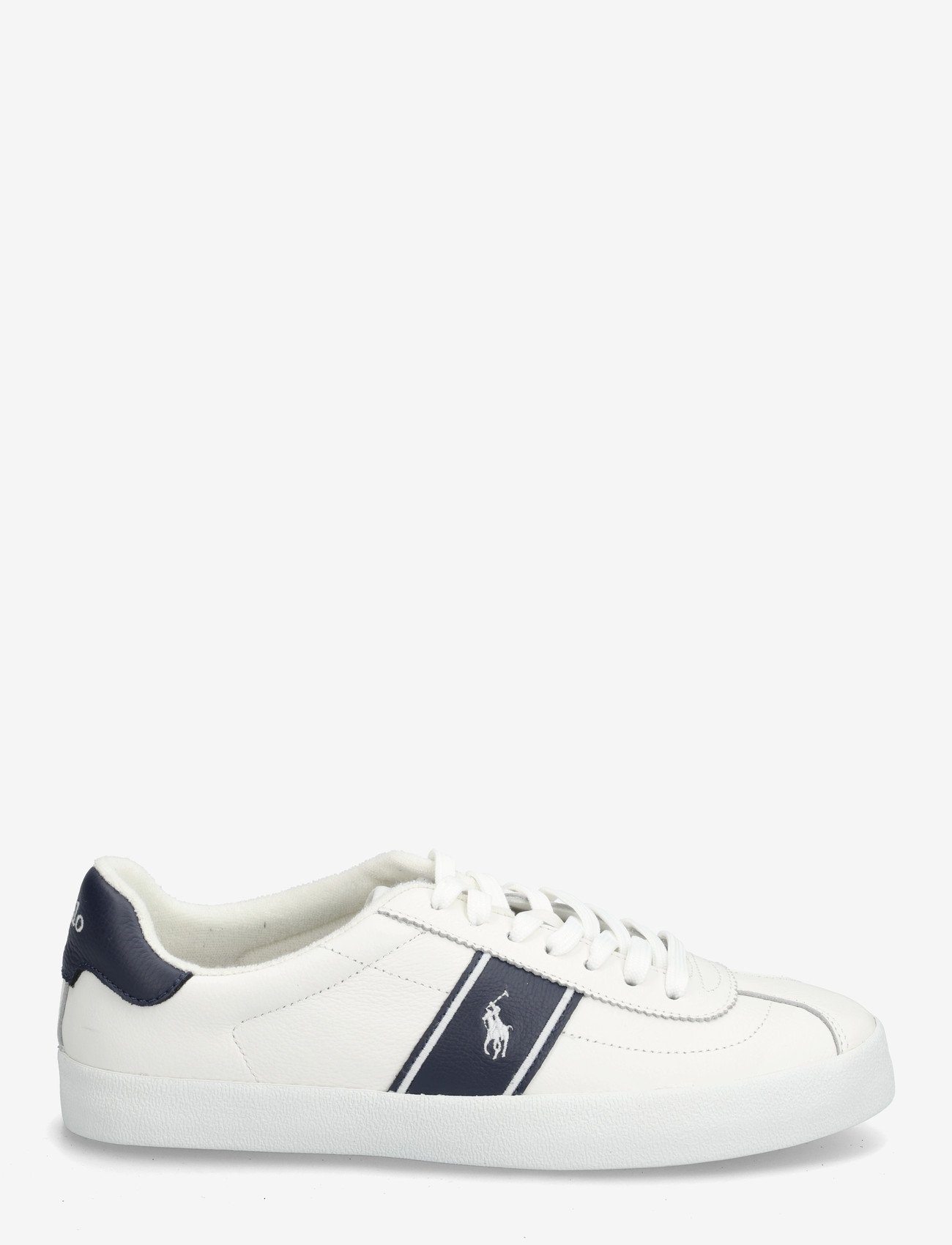 Polo Ralph Lauren - Court Vulc Leather Sneaker - niedriger schnitt - deckwash white/na - 1