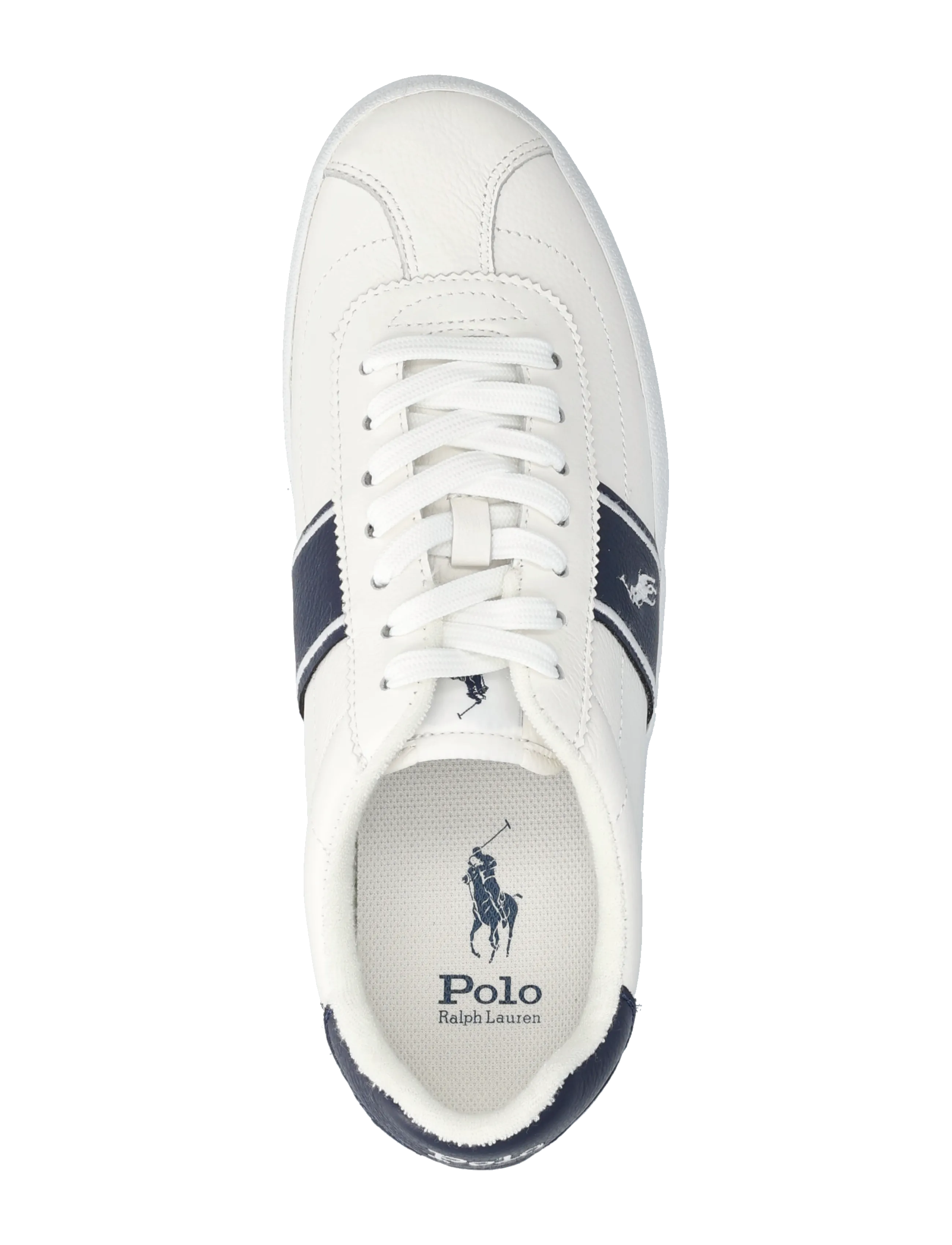 Polo Ralph Lauren - Court Vulc Leather Sneaker - low tops - deckwash white/na - 3