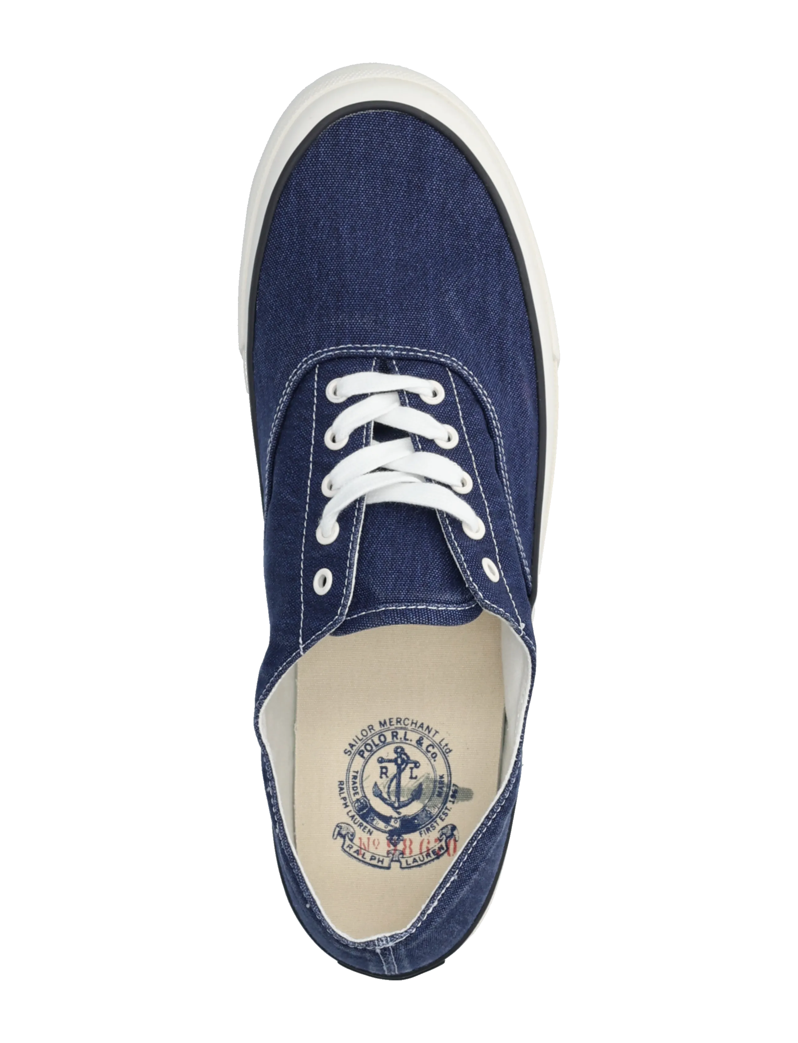 Polo Ralph Lauren - CANVAS-KEATON V2-SK-LTL - low tops - navy - 3