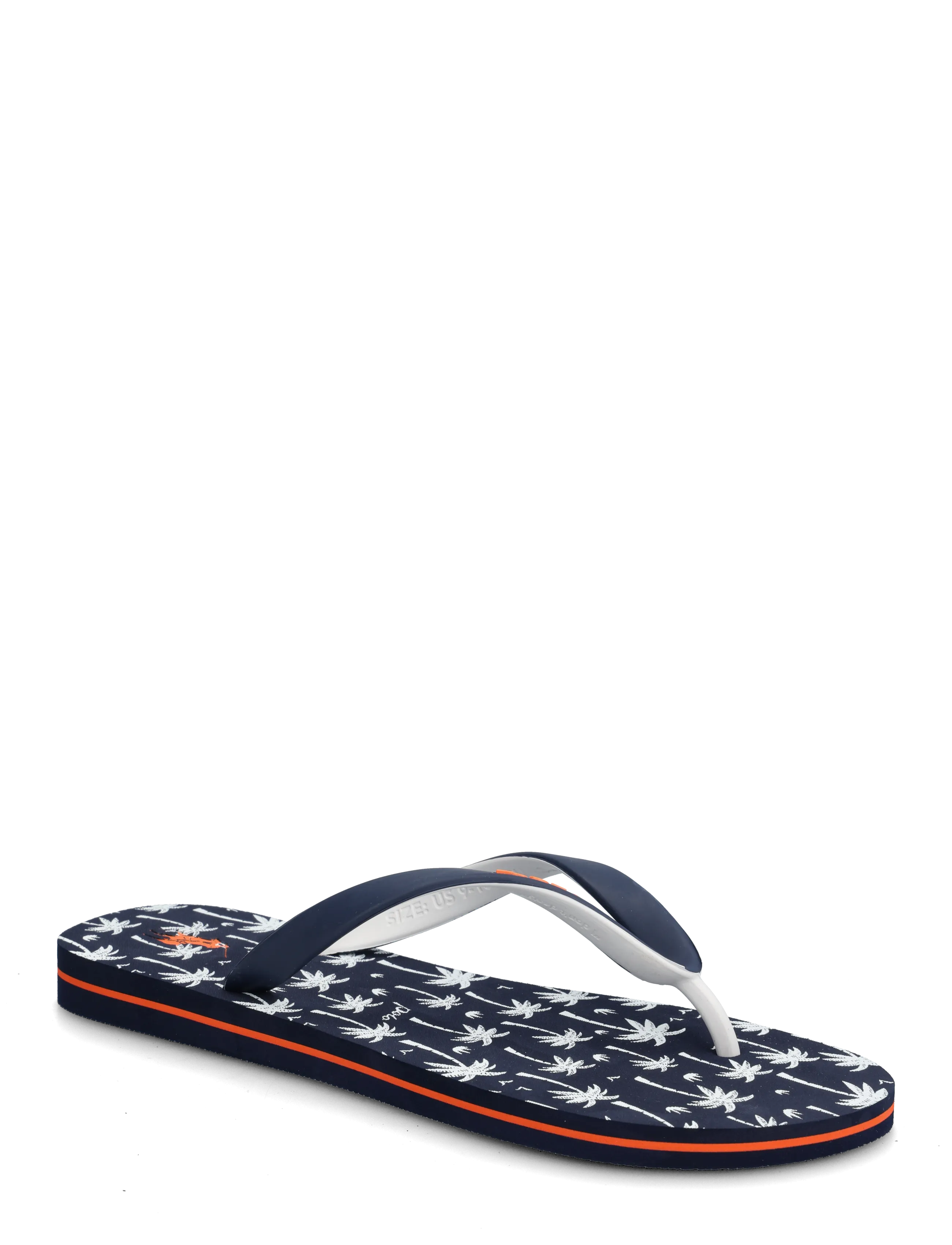 Polo Ralph Lauren PRINTED EVA-BOLT-SN-CSL - Flip-Flops - NAVY POLO PALMS / navy